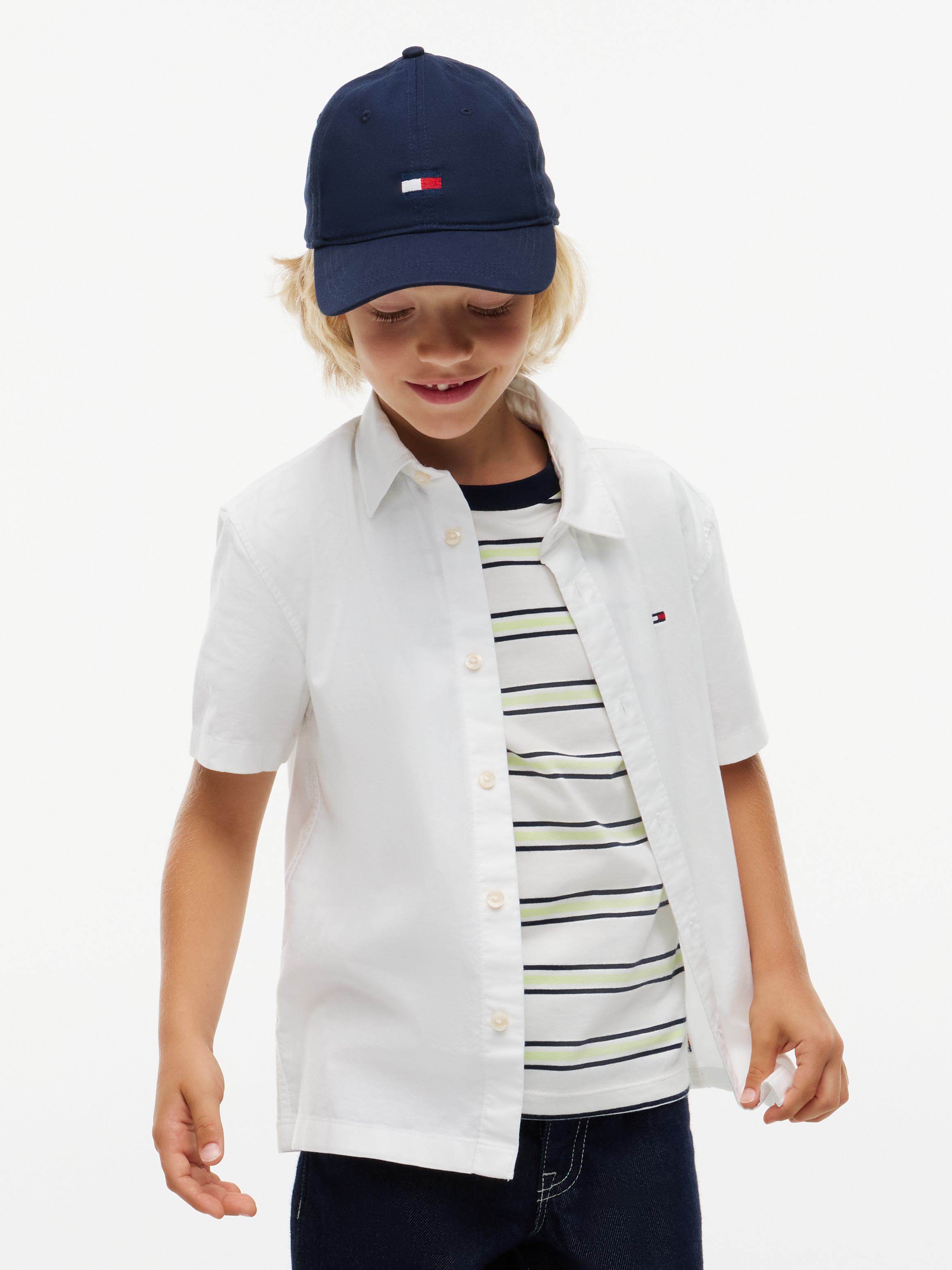 Boys 3-7 Short Sleeve Oxford Shirt