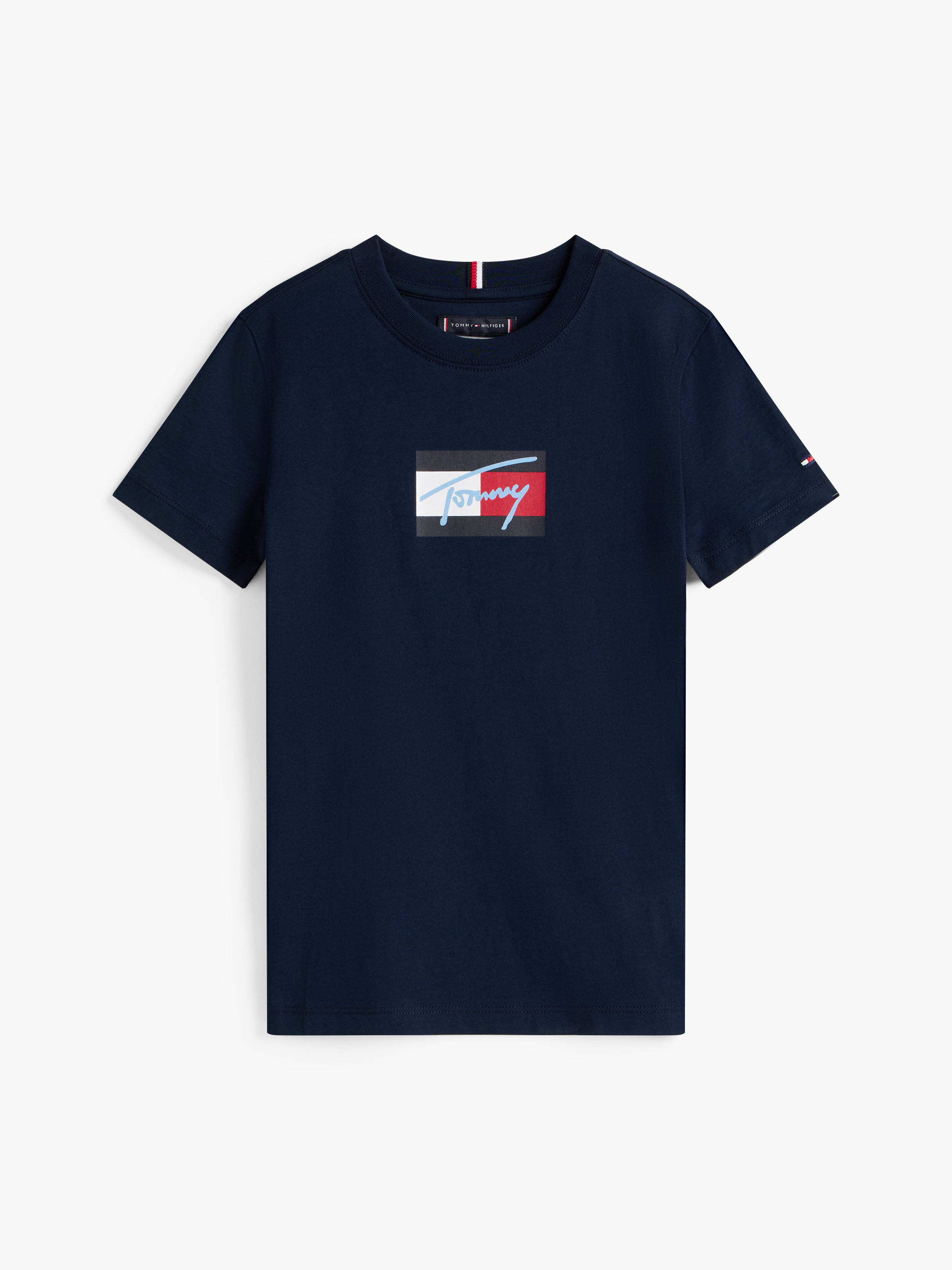 売れ筋商品|||トミー ヒルフィガー Tシャツ レディース トップス HERITAGE CREW NECK TEE - Basic T-shirt - dark night navy Slim Varsity Crew Neck T-Shirt | T-Shirts | Tommy Hilfiger