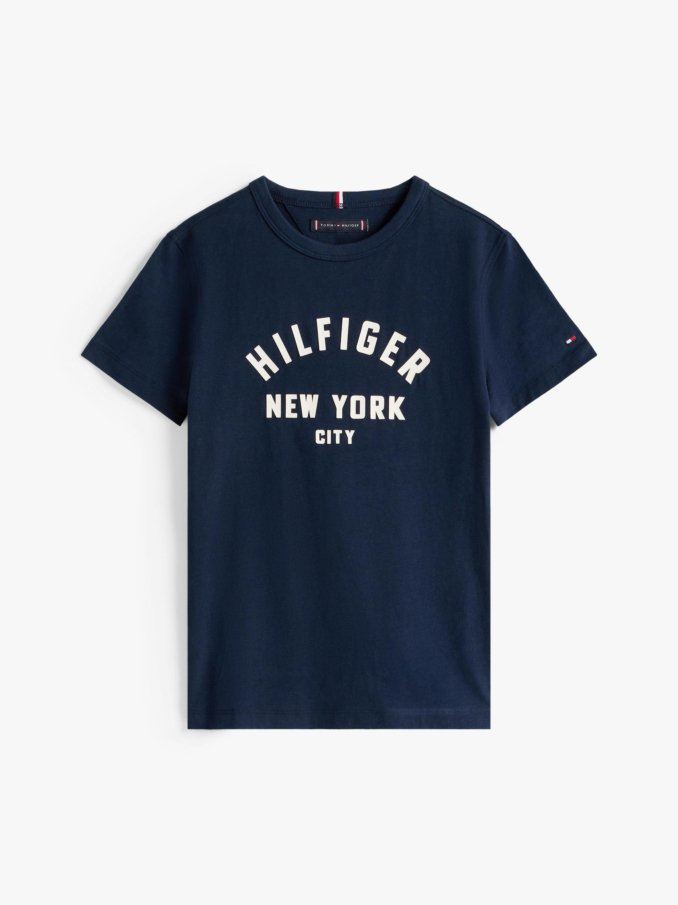 Boys 8-16 Curved Graphic T-Shirt T-Shirts Tommy Hilfiger