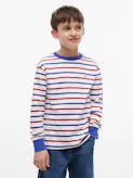 Boys 8-16 Essential Stripe Relaxed Long Sleeve T-Shirt