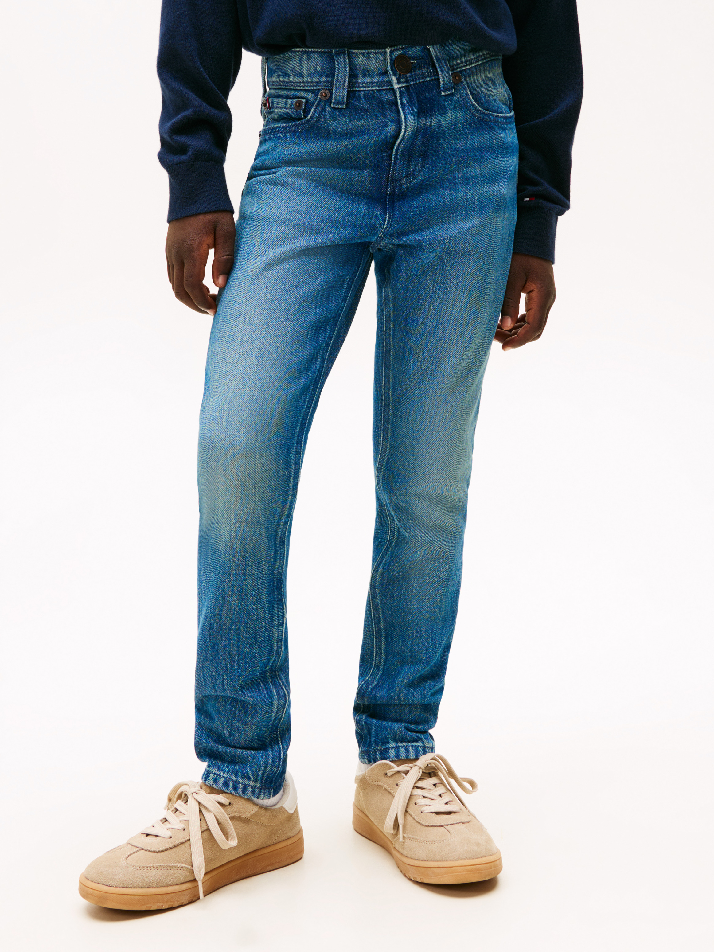 Boys 8-16 Scanton Vintage Wash Slim Jeans