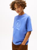 Boys 8-16 Tonal TH Crest Crew Neck T-Shirt
