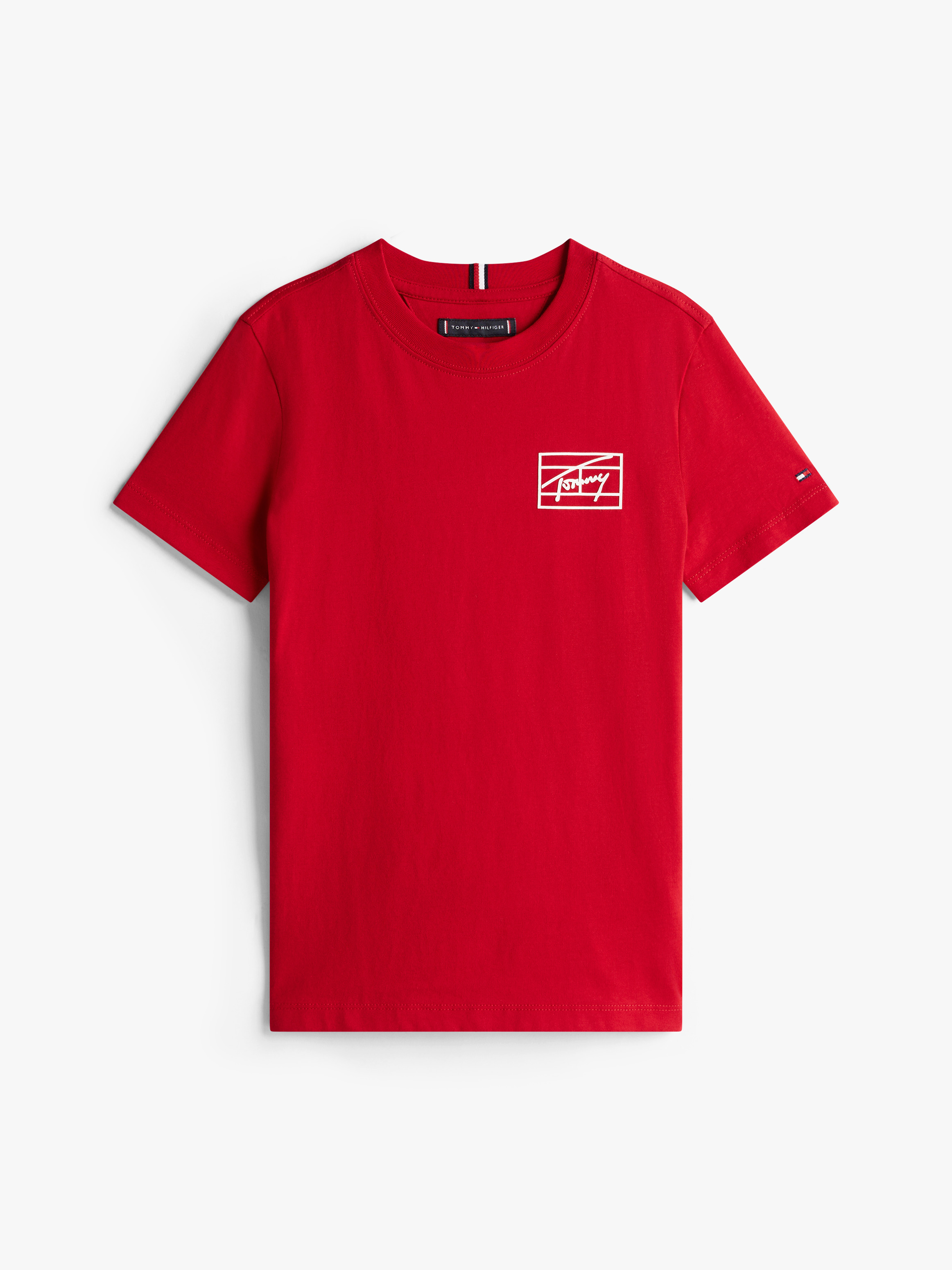 Boys 3-7 Varsity TH Signature Logo Flag T-Shirt