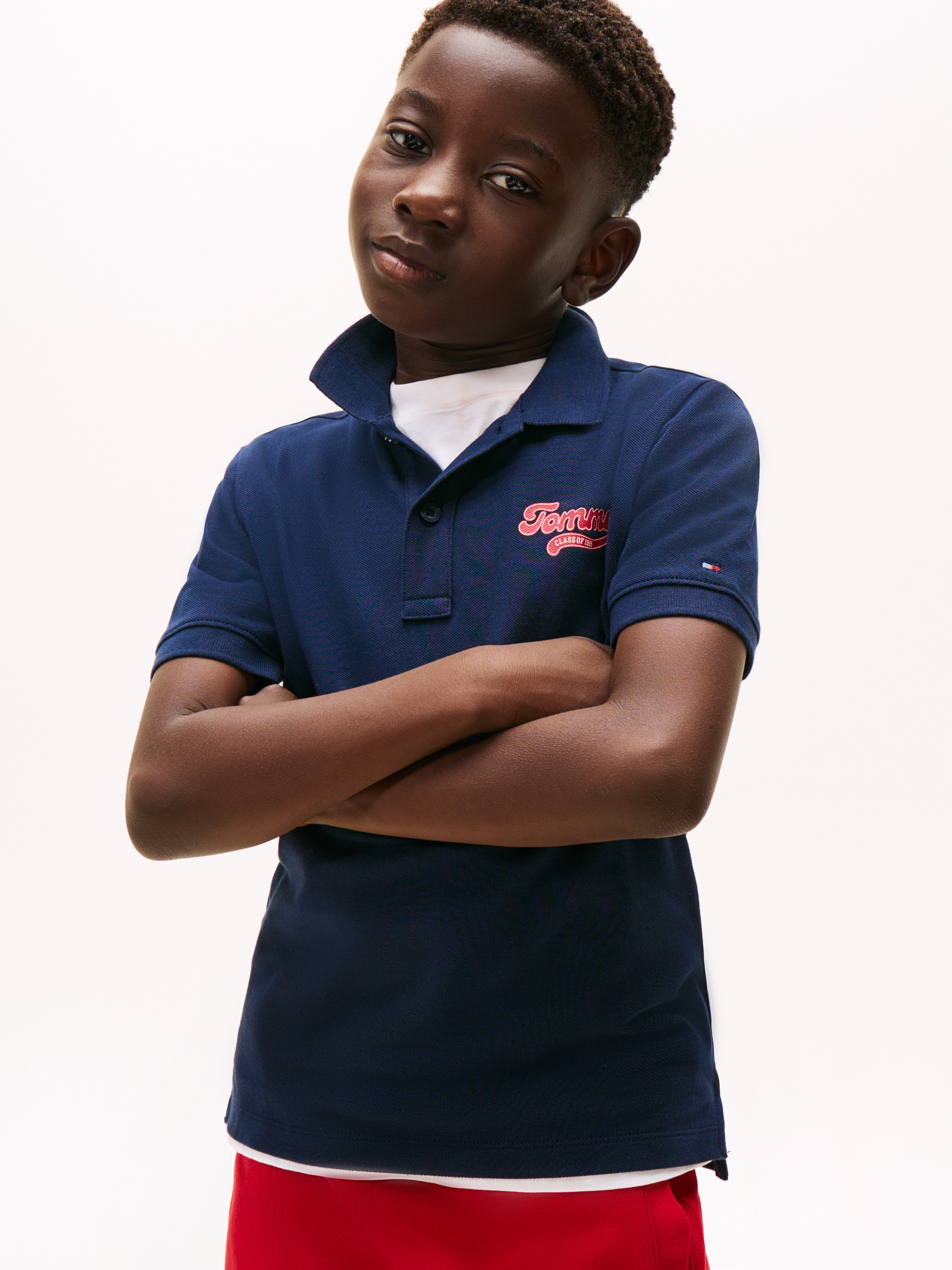 Boys 8-16 Varsity Graphic Polo