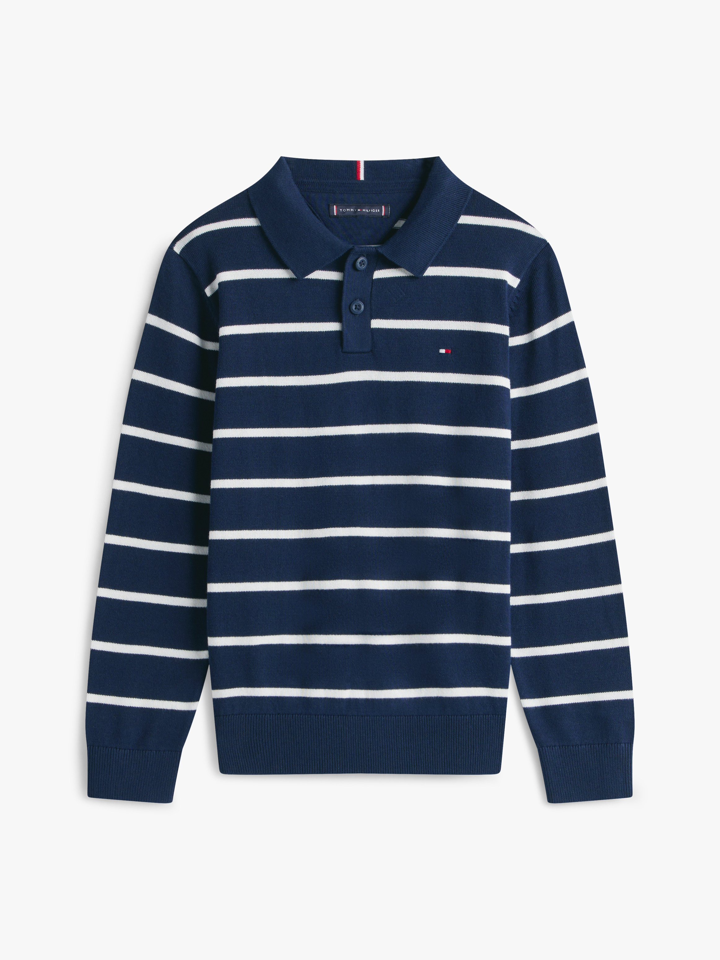 Boys 3-7 Essential Polo Collar Jumper