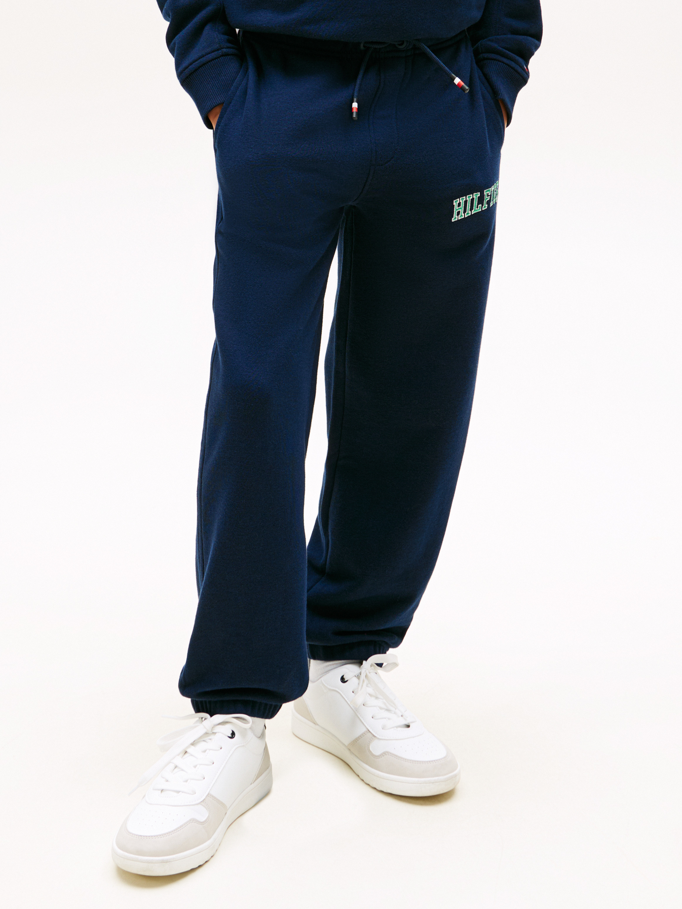 Boys 8-16 Logo Embroidery Terry Joggers