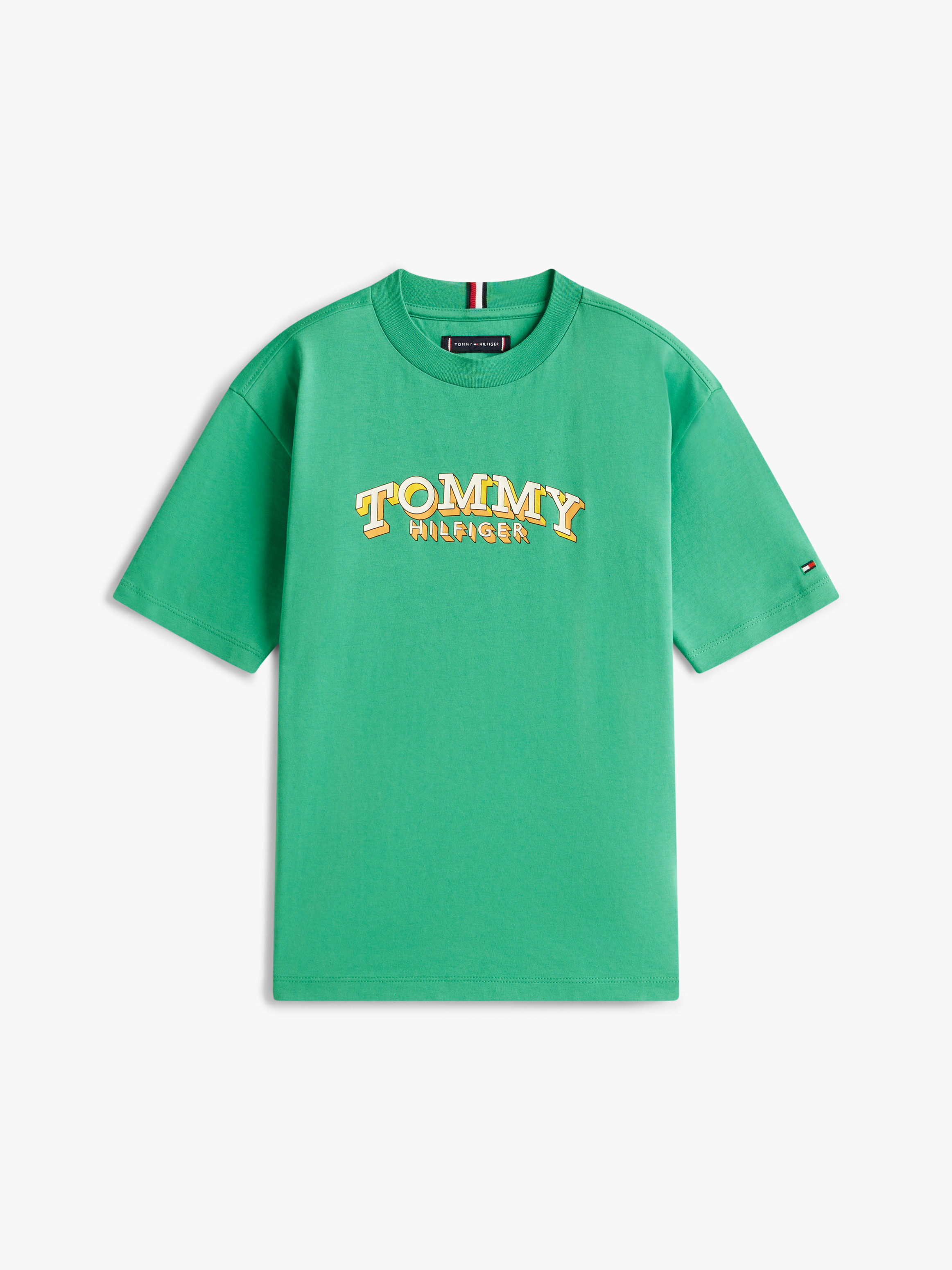 Boys 3-7 3D Flag Graphic Jersey T-Shirt