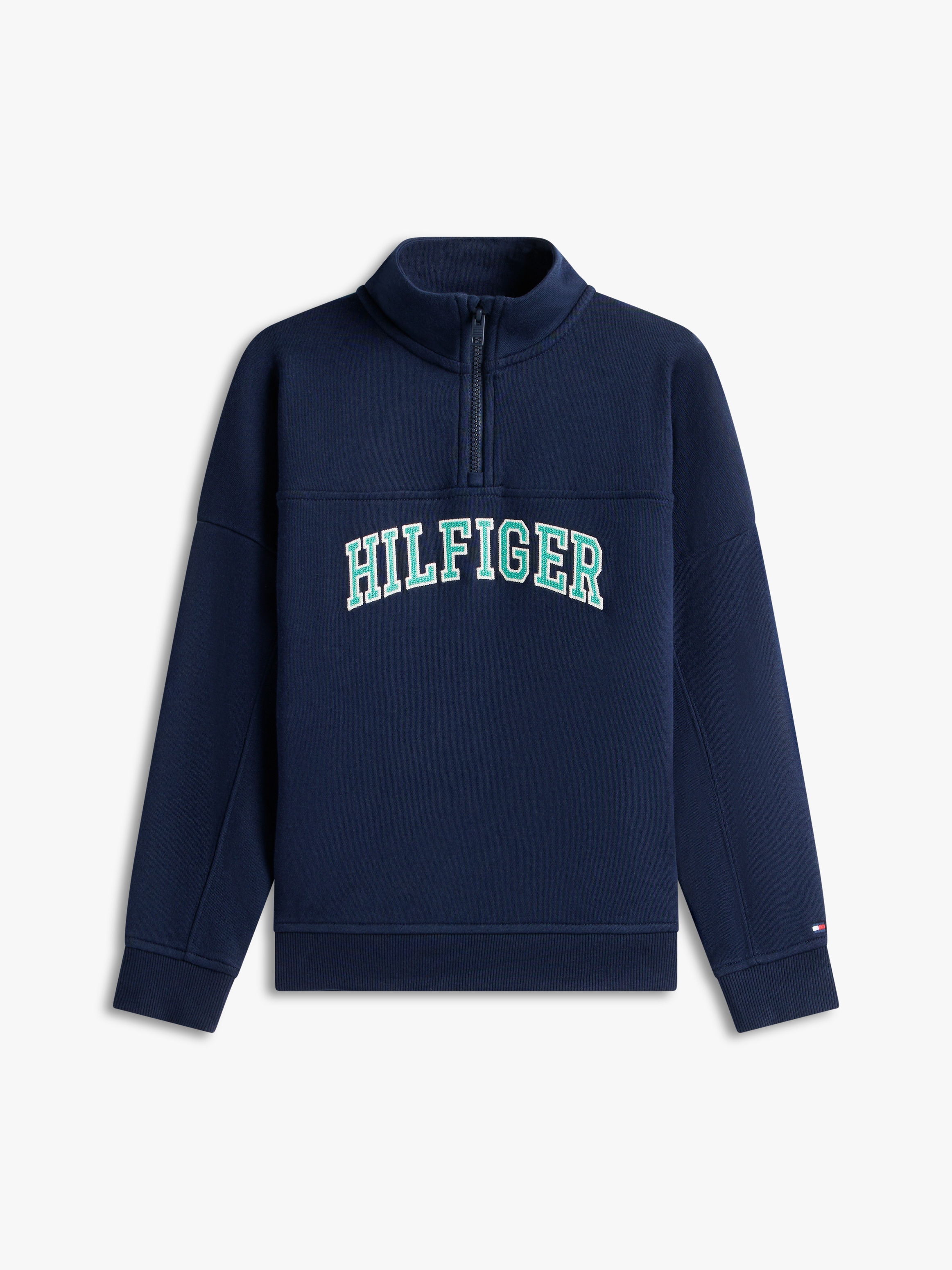 Boys 3-7 Logo Terry Quarter-Zip Sweatshirt