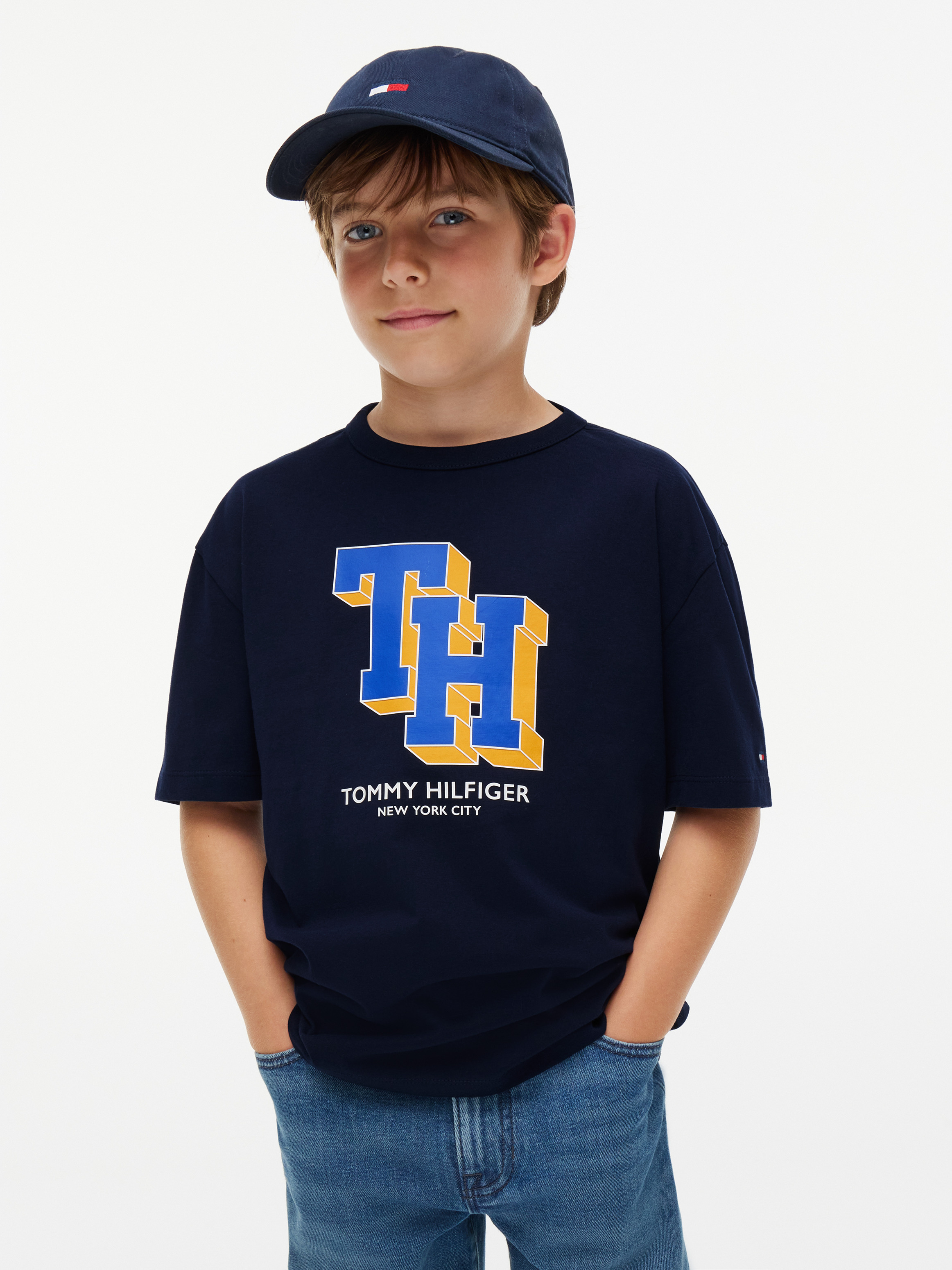 Boys 8-16 Varsity Logo Jersey T-Shirt
