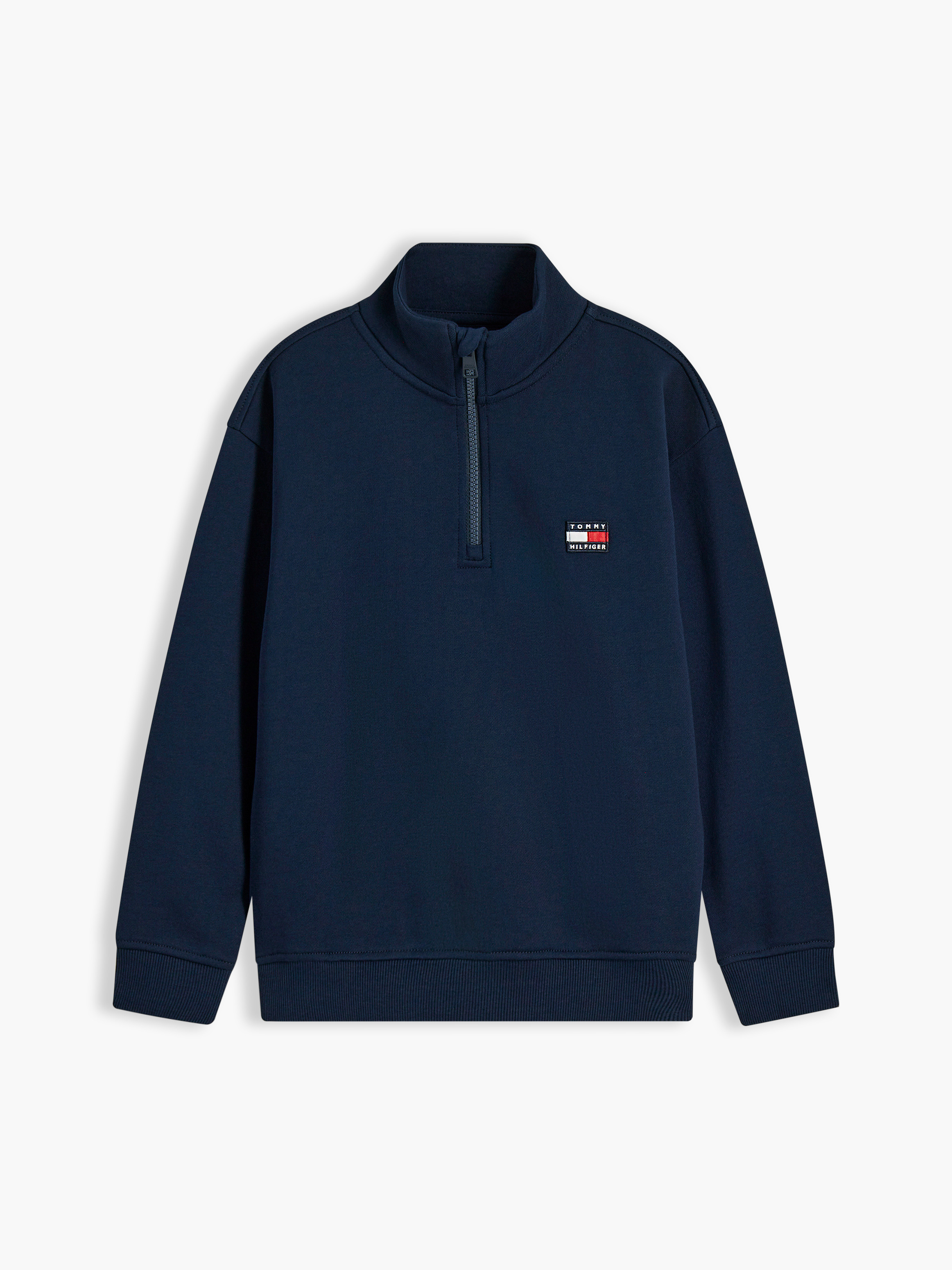 Boys 3-7 Essential Terry Quarter-Zip Sweatshirt