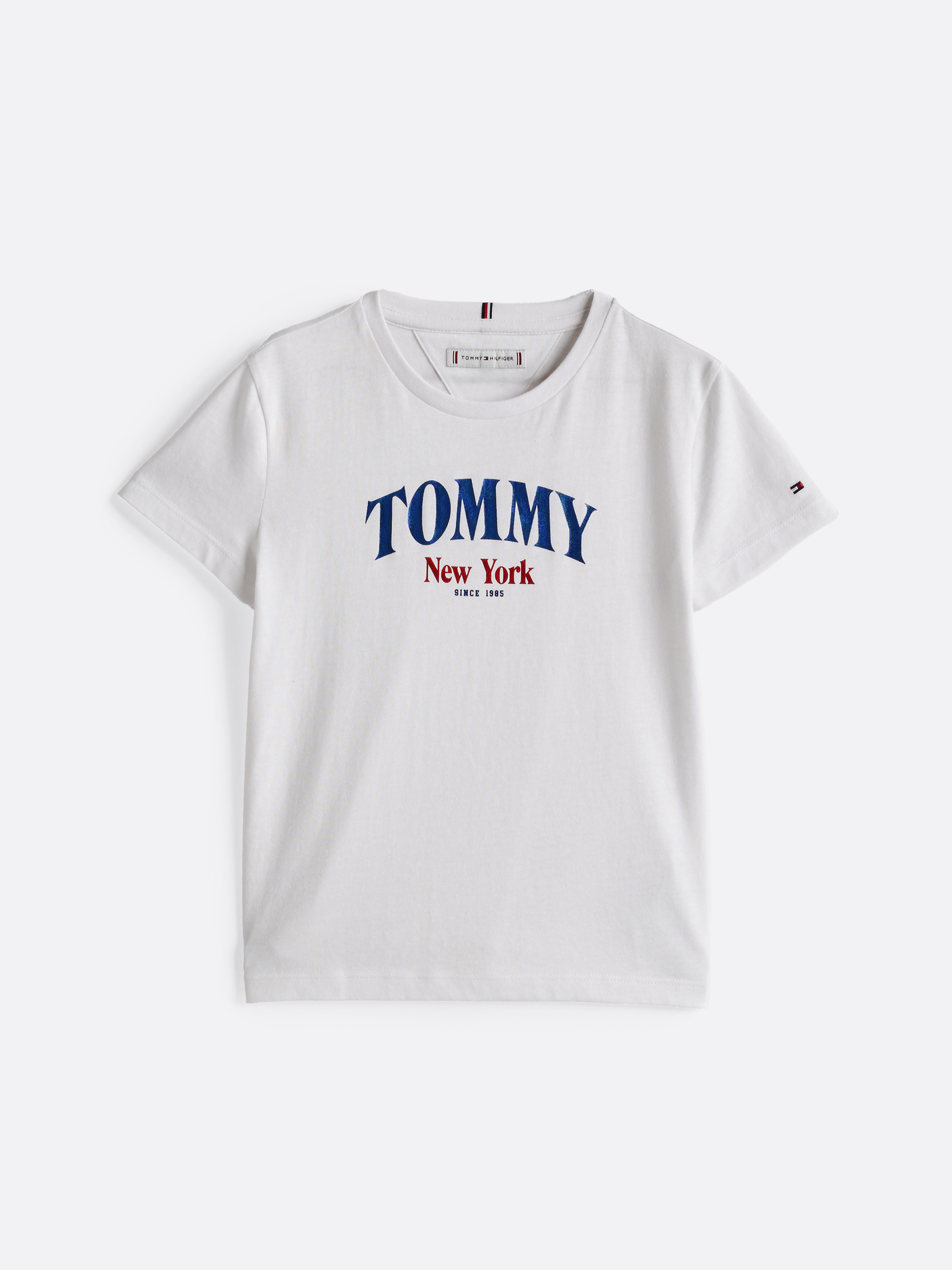 Girls 8-16 Varsity Logo Crew Neck T-Shirt | T-Shirts | Tommy