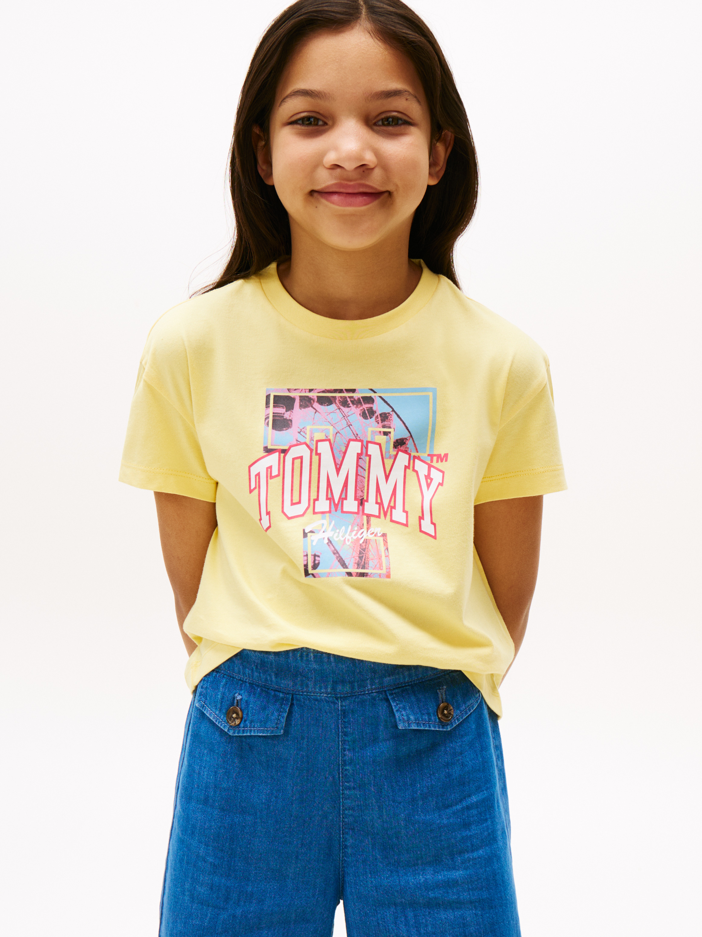 Girls 8-16 Heart Graphic Relaxed T-Shirt