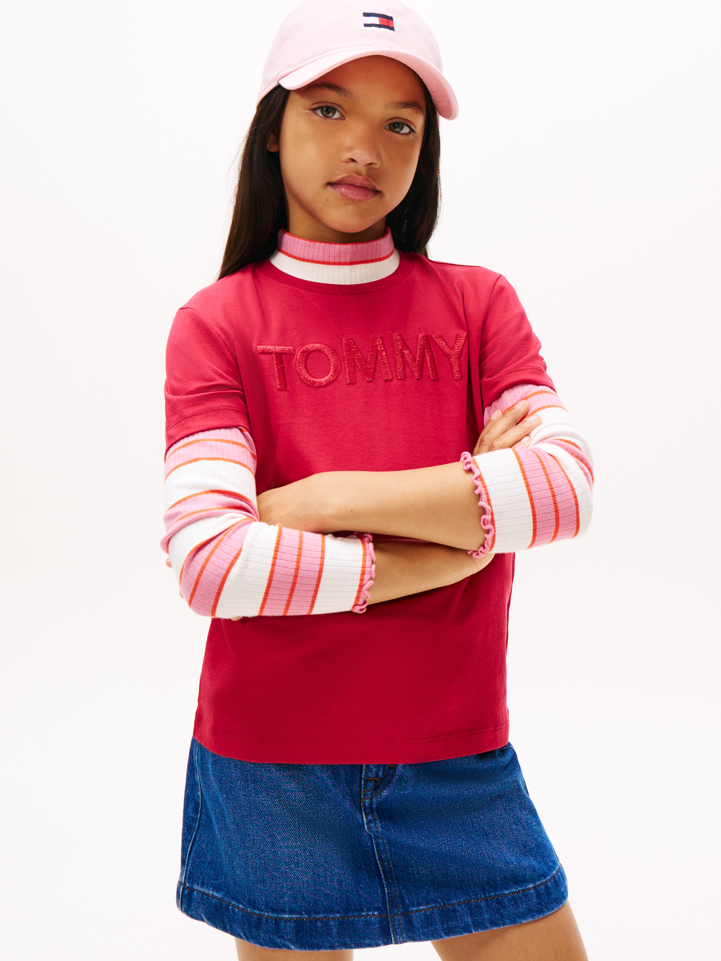 Girls 8-16 Tommy Sequins Tee
