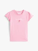 Girls 3-7 Tommy Script Rose Tee