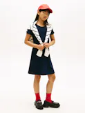 Girls 8-16 Essential Short Sleeve Skater Dress