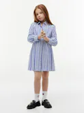 Girls 8-16 Essential Pleated Shirt Dress