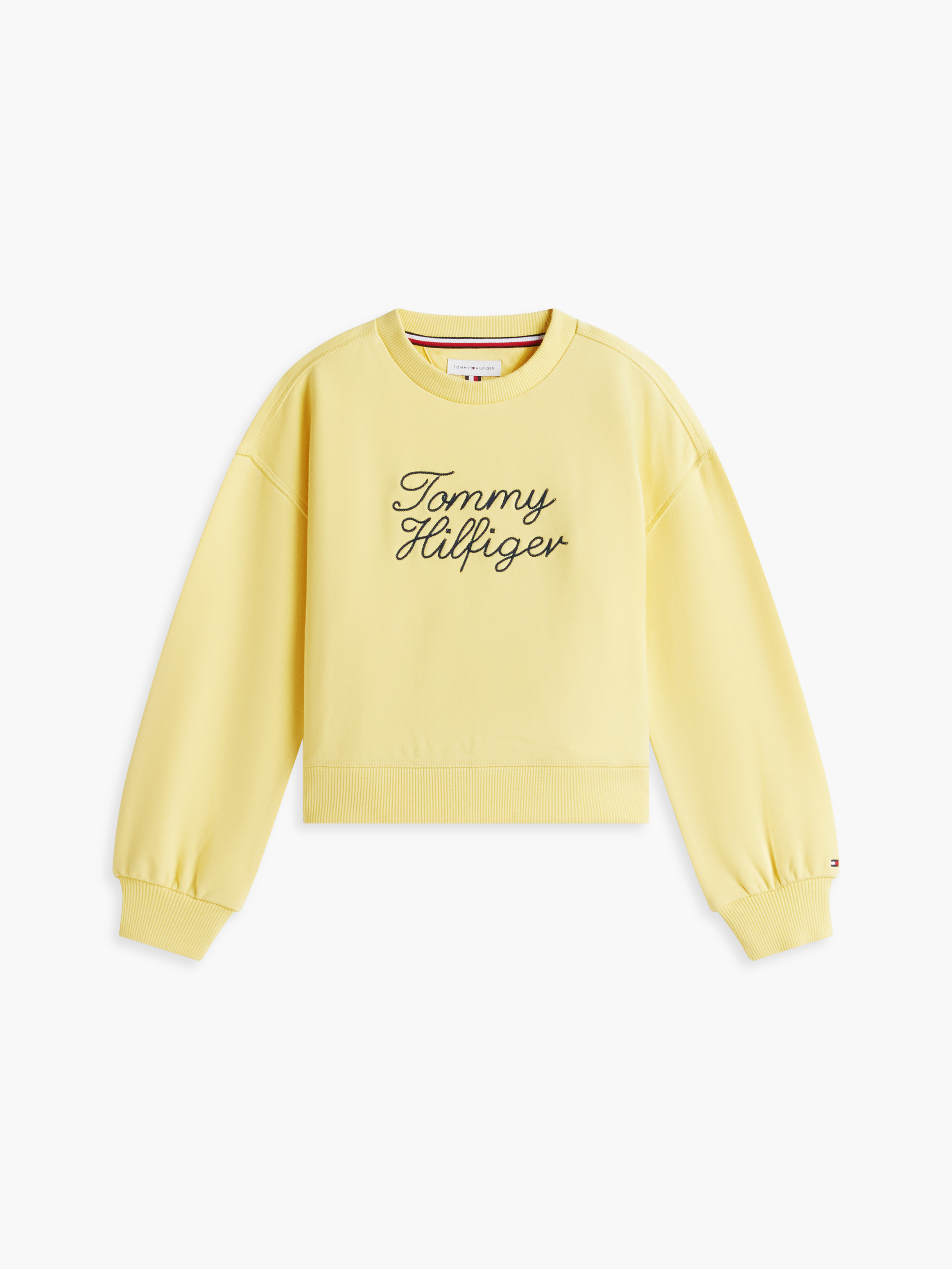 Girls 3-7 Rope Logo Relaxed Terry Sweatshirt