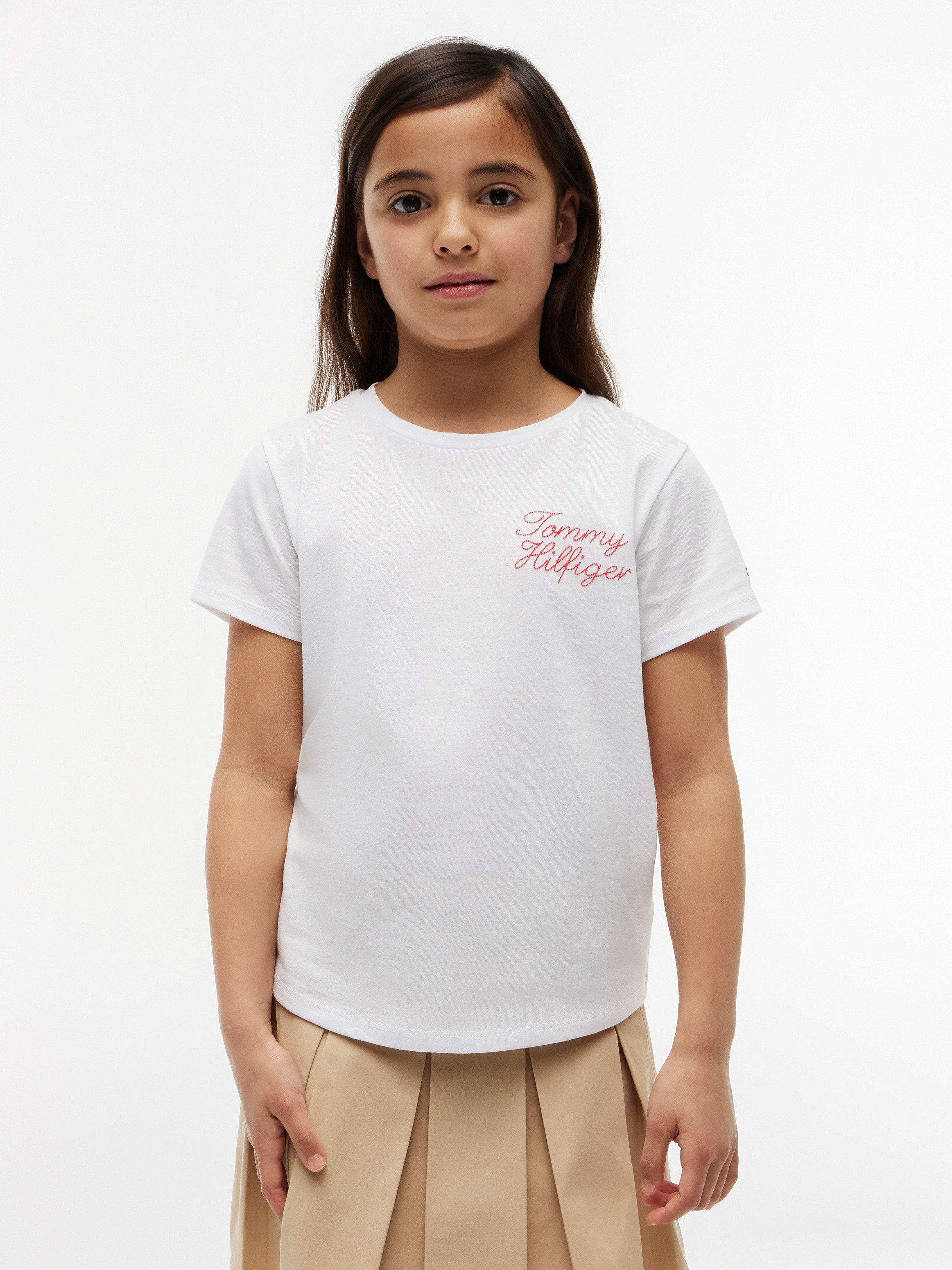 Girls 8-16 Rope Logo Slim T-Shirt