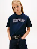 Girls 8-16 Logo Jersey Crew Neck T-Shirt