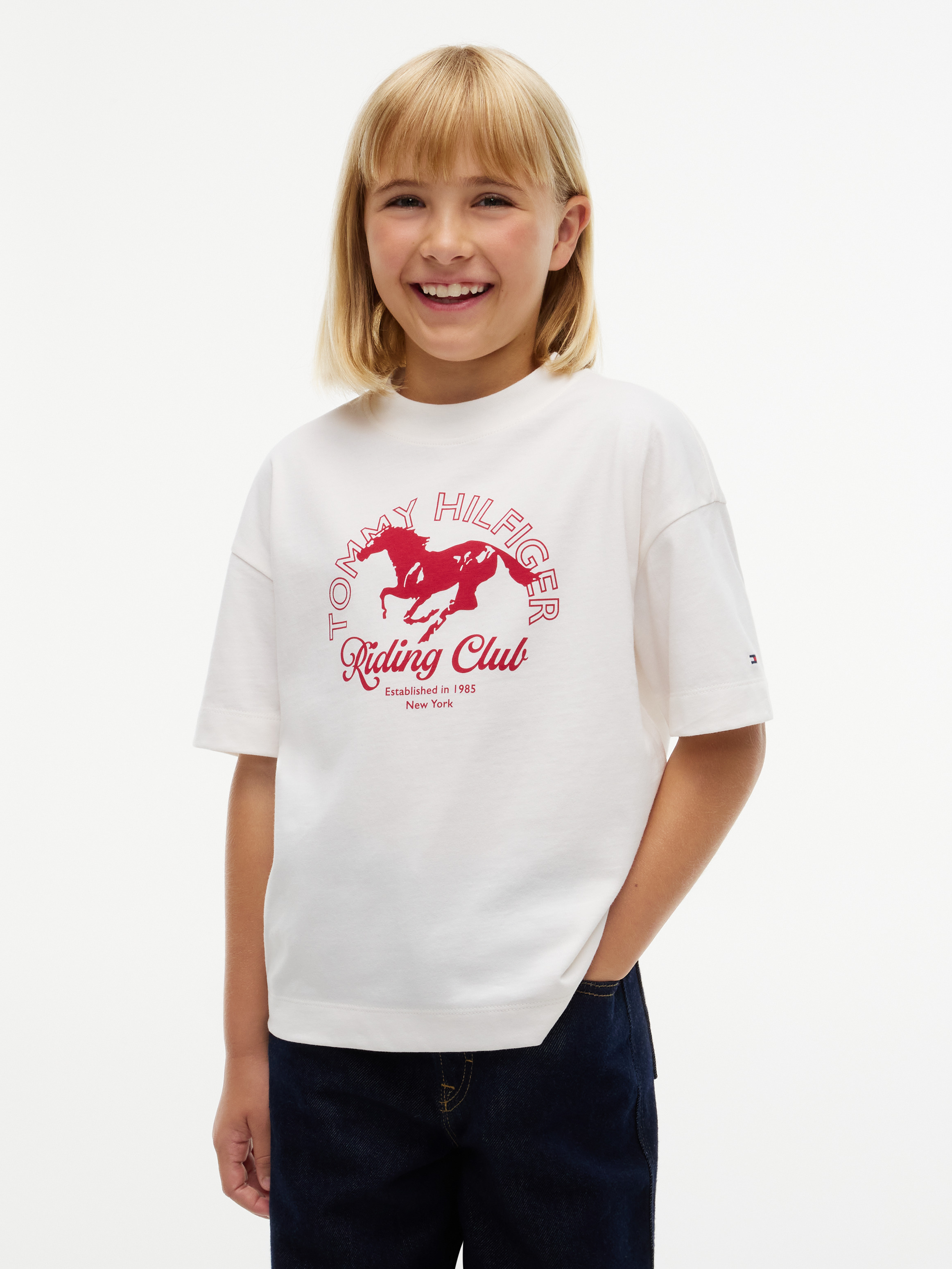 Girls 8-16 Logo Graphic Jersey T-Shirt