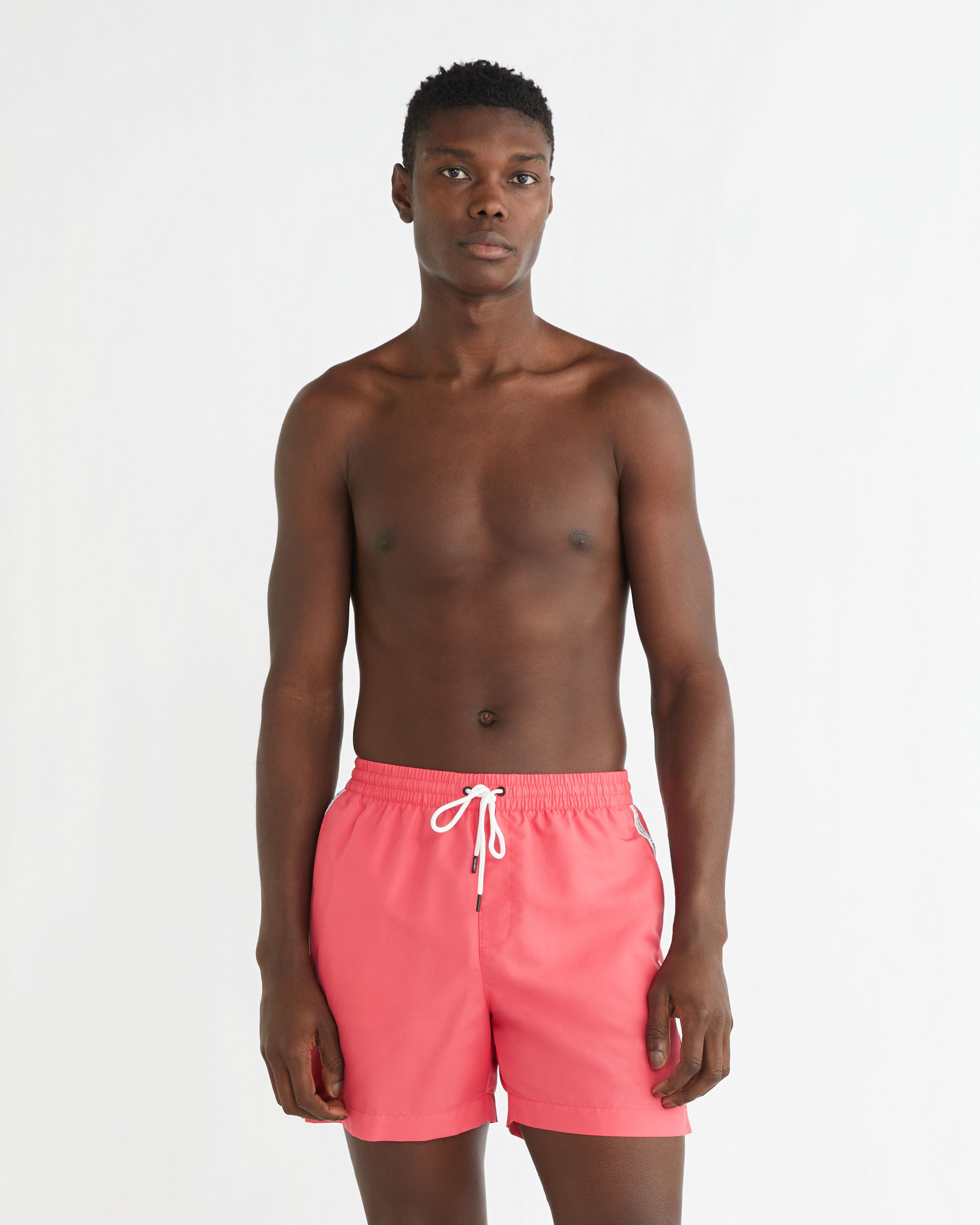 Pink calvin clearance klein swim shorts