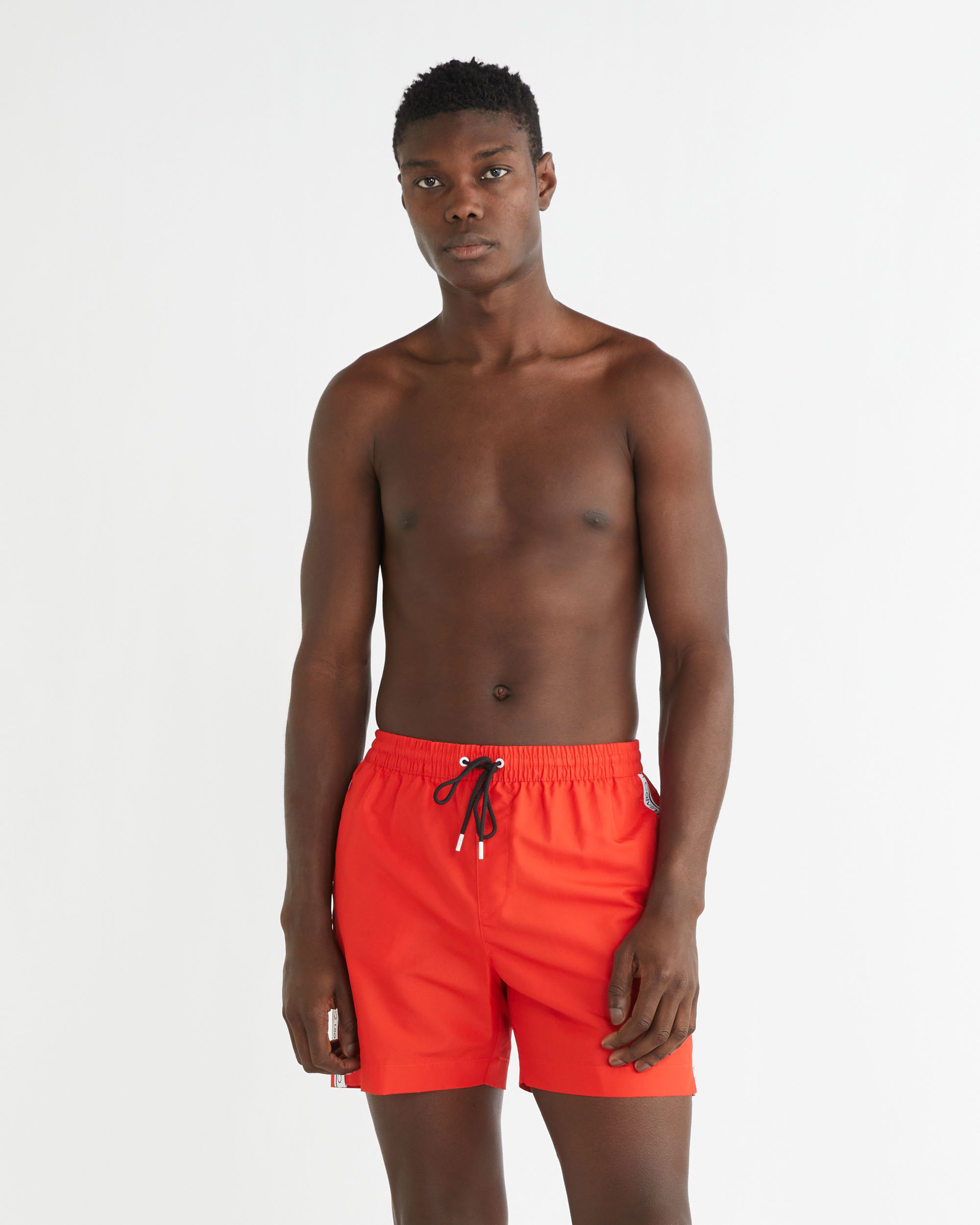 Swim sale trunks red