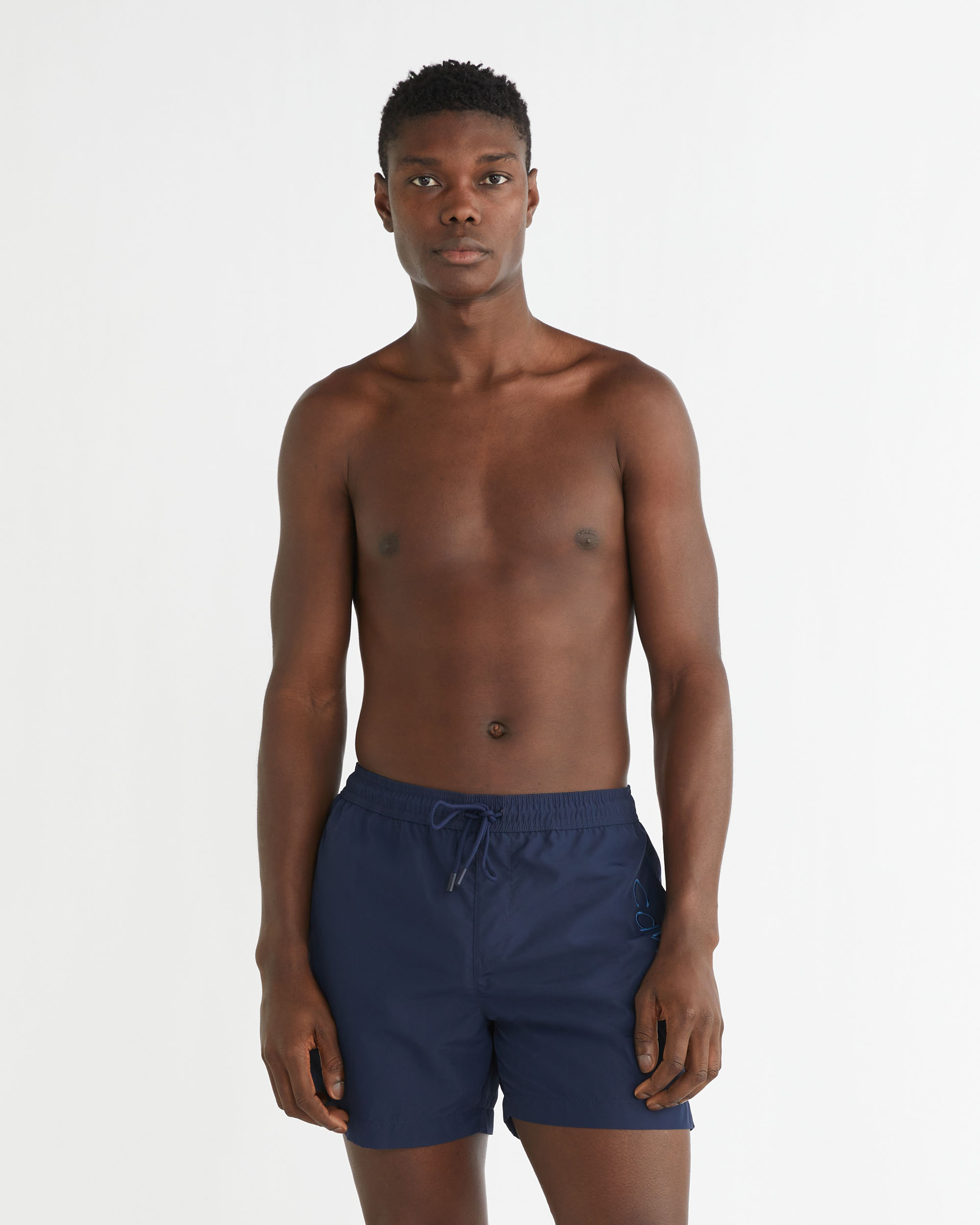 Navy blue swim store shorts