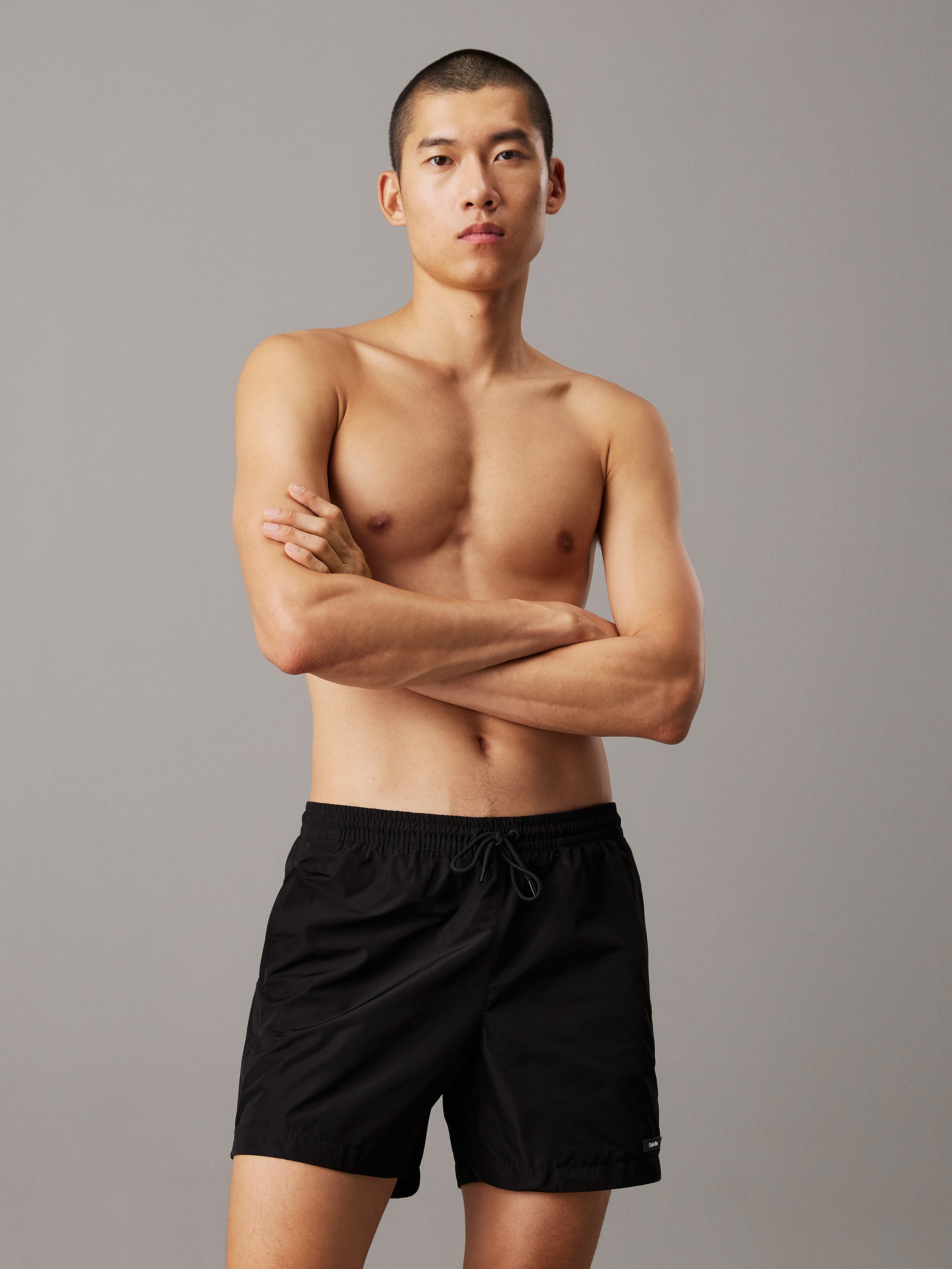 CK Essentials Medium Drawstring Swim Shorts
