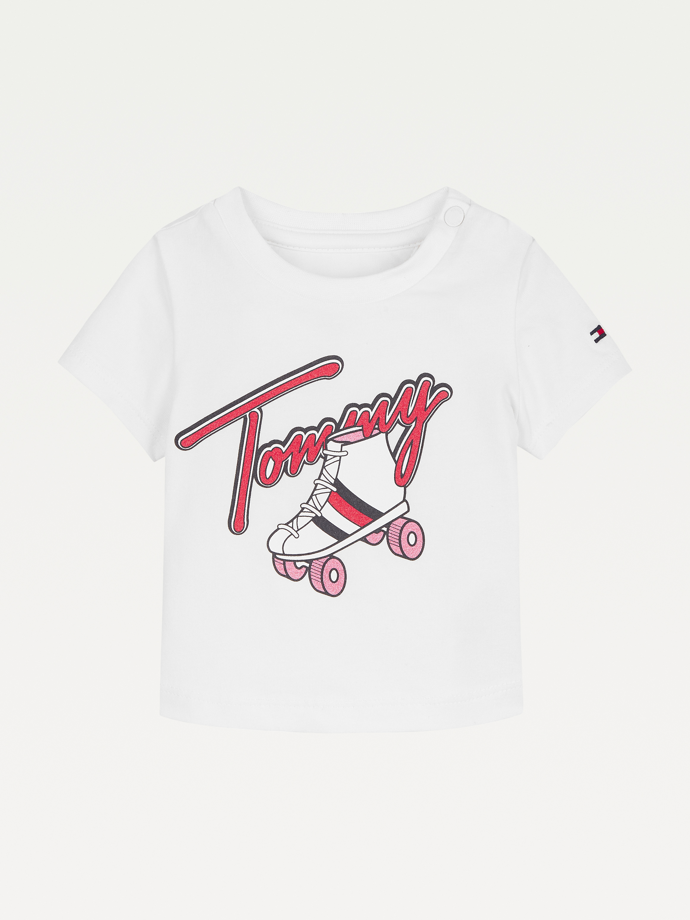 Baby Print Organic Cotton T Shirt T Shirt Tommy Hilfiger