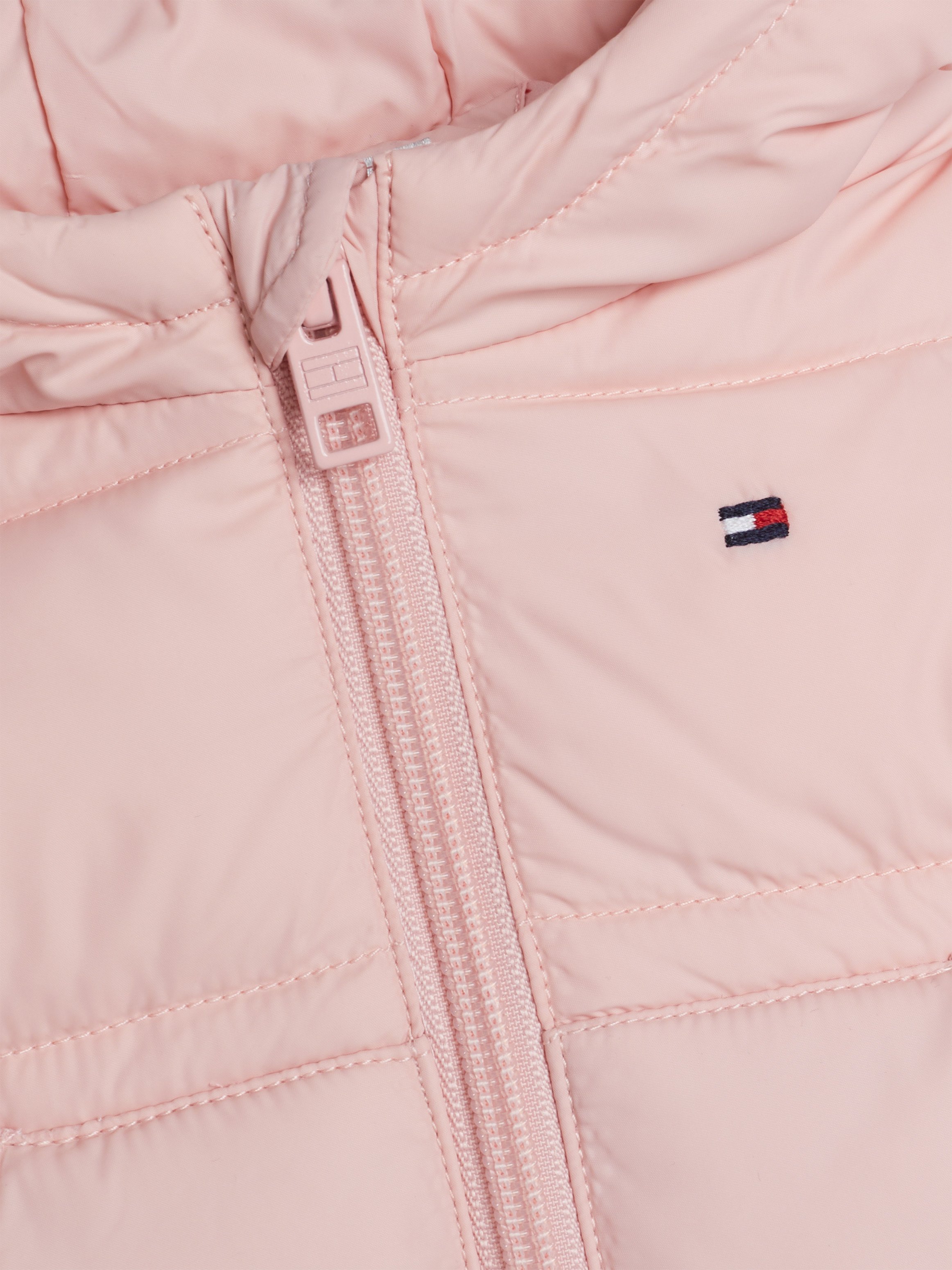Pink Tommy Jeans Modern Padded Coat Pink Light Padded Jacket