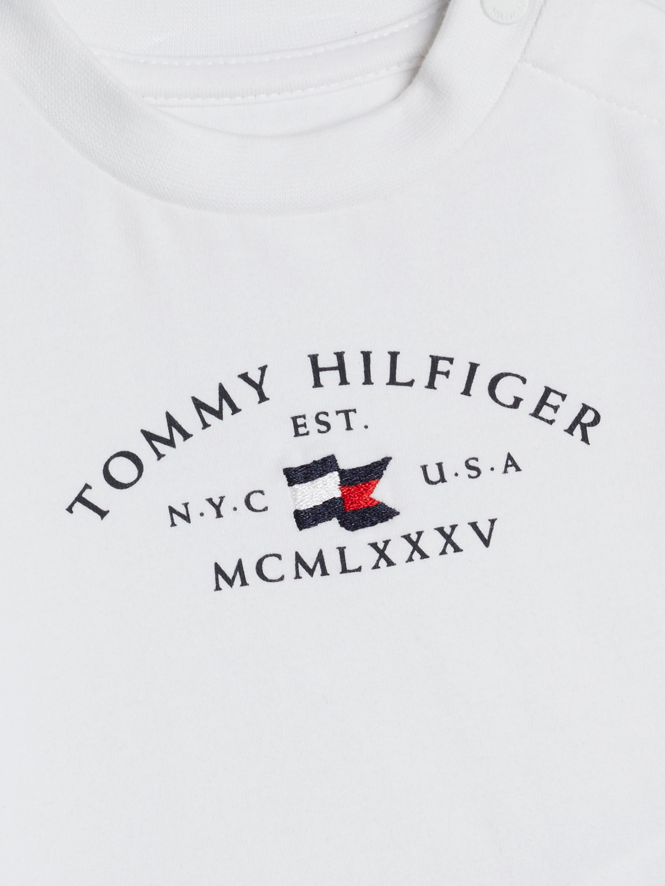 Baby Crew Neck Long Sleeve T-Shirt | T-Shirts | Tommy Kids