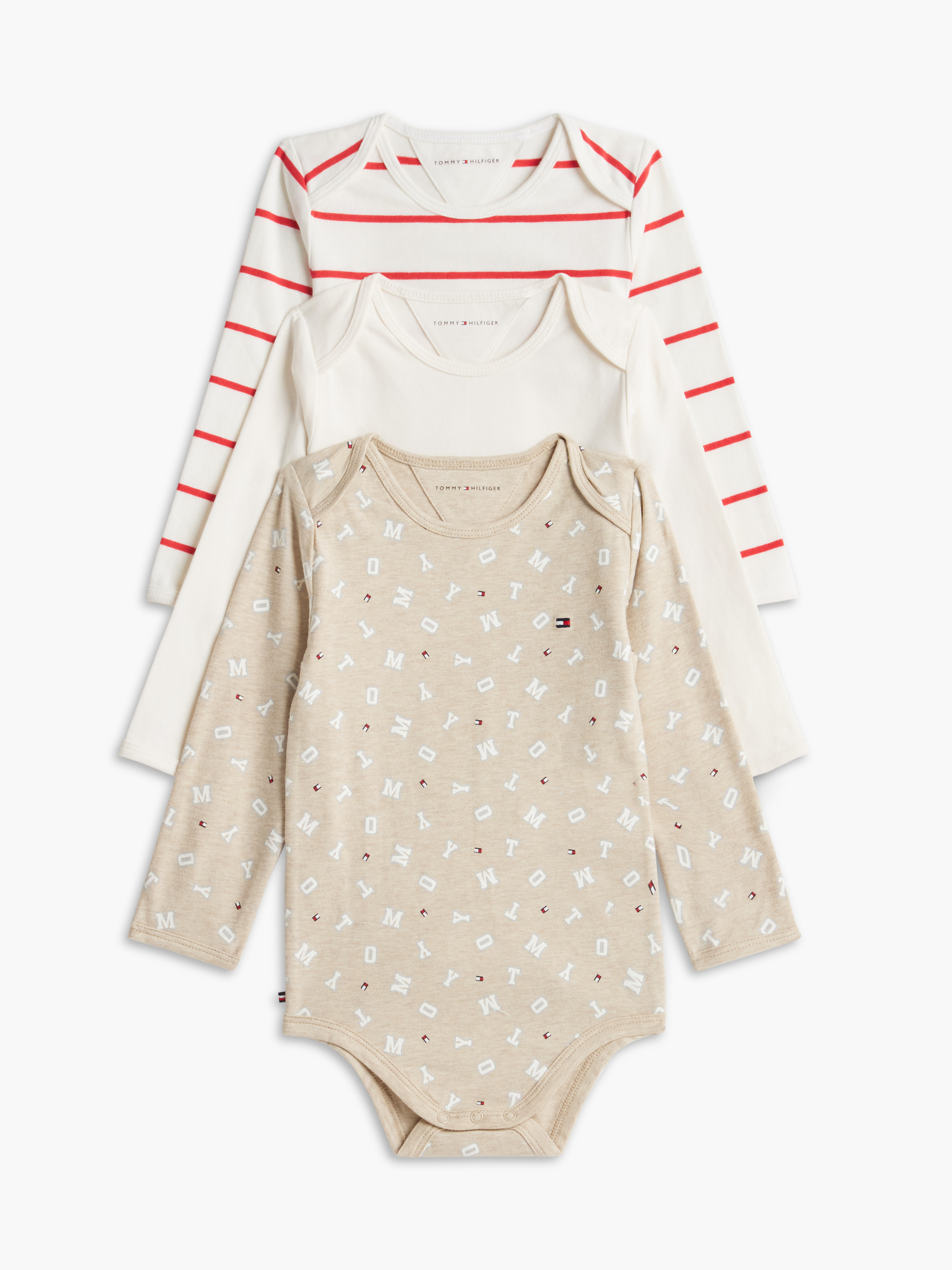 Baby 3-Pack Essential Long Sleeve Bodysuits