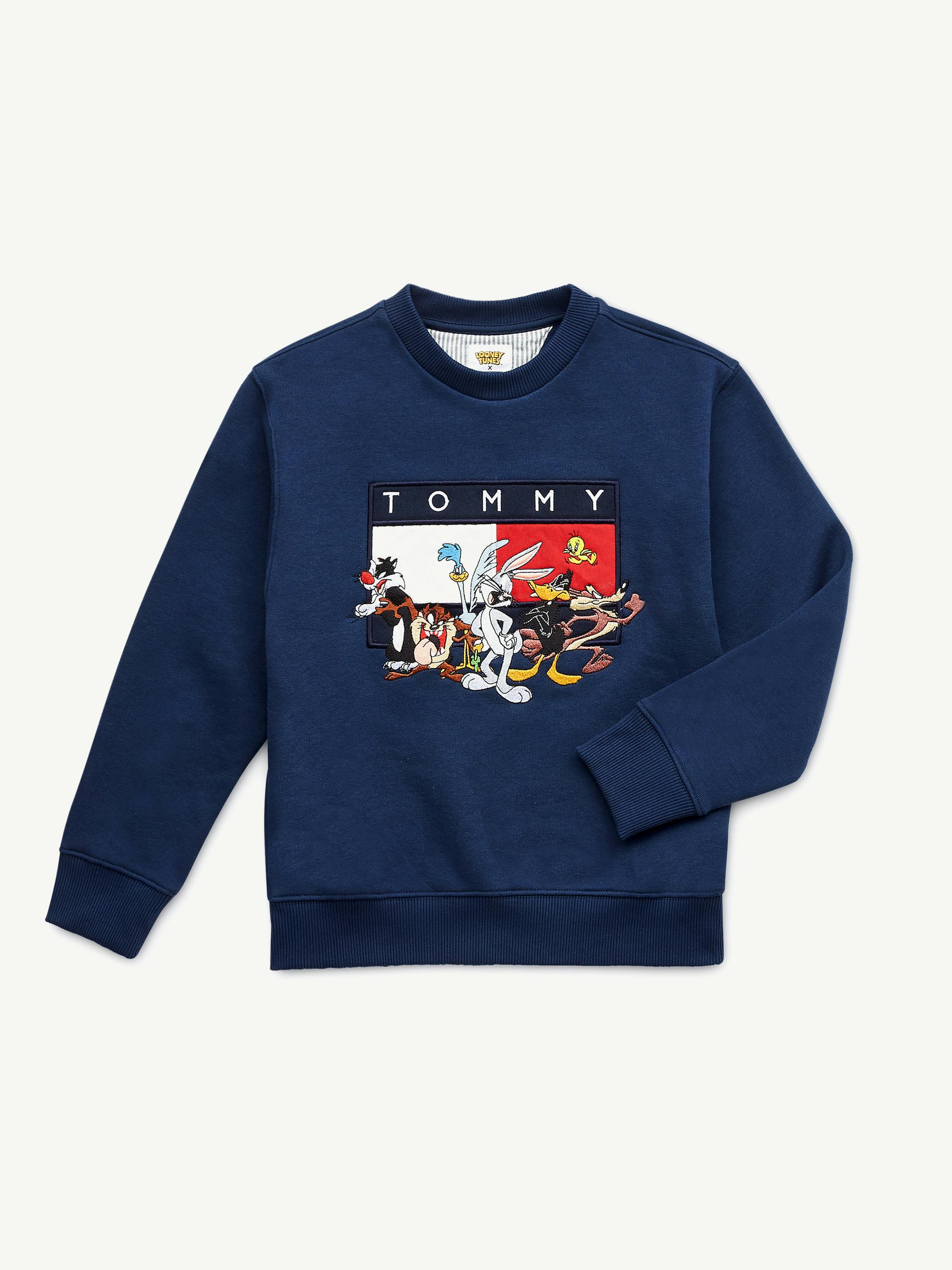 Tommy hilfiger looney tunes hoodie men's Clearance