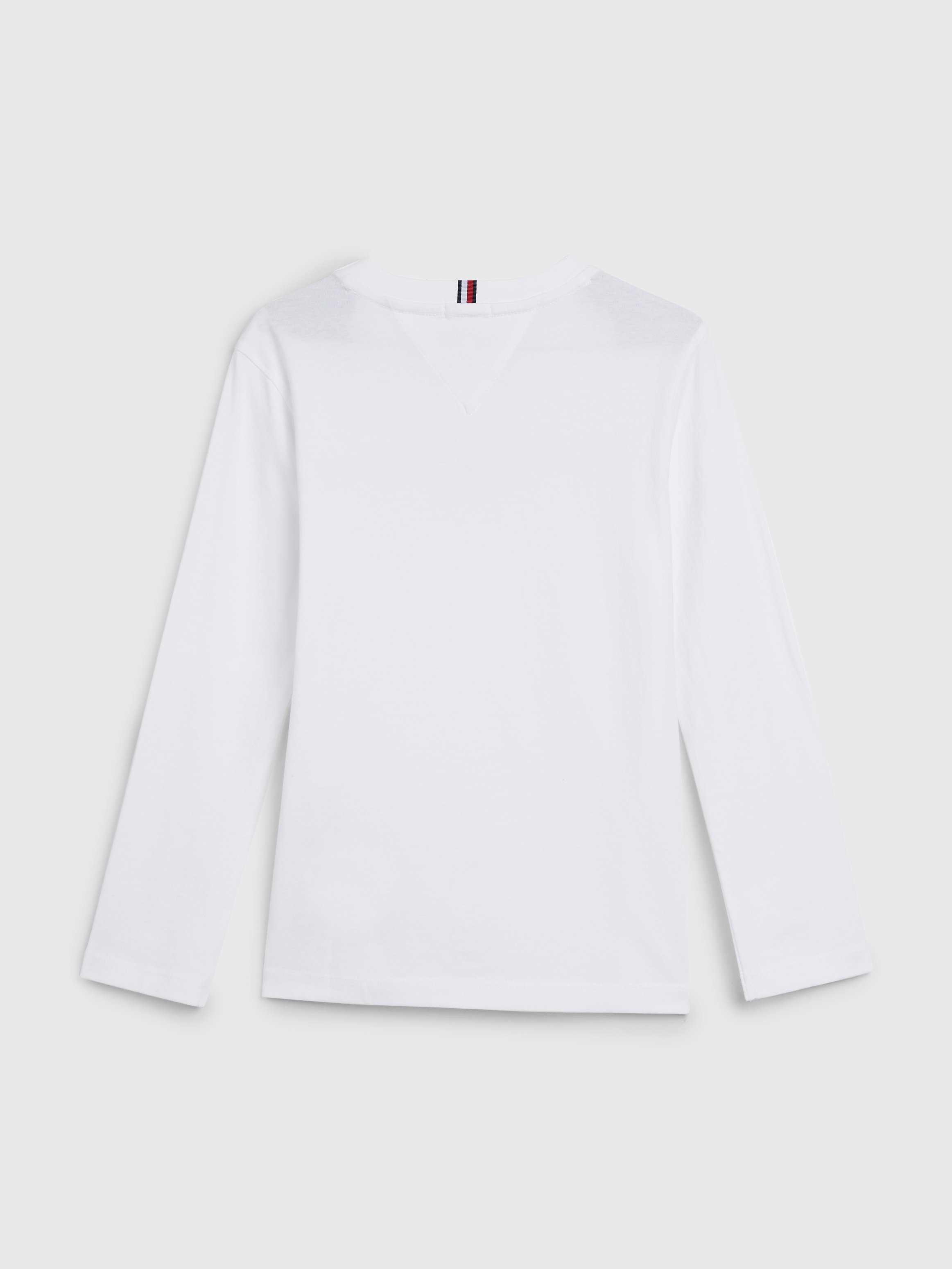 ★COOR★ Compact Cotton Long Sleeve T-Shirt White CXE2TS04V- New Relaxed Linen Long-sleeve T-shirt For Women | J.Crew