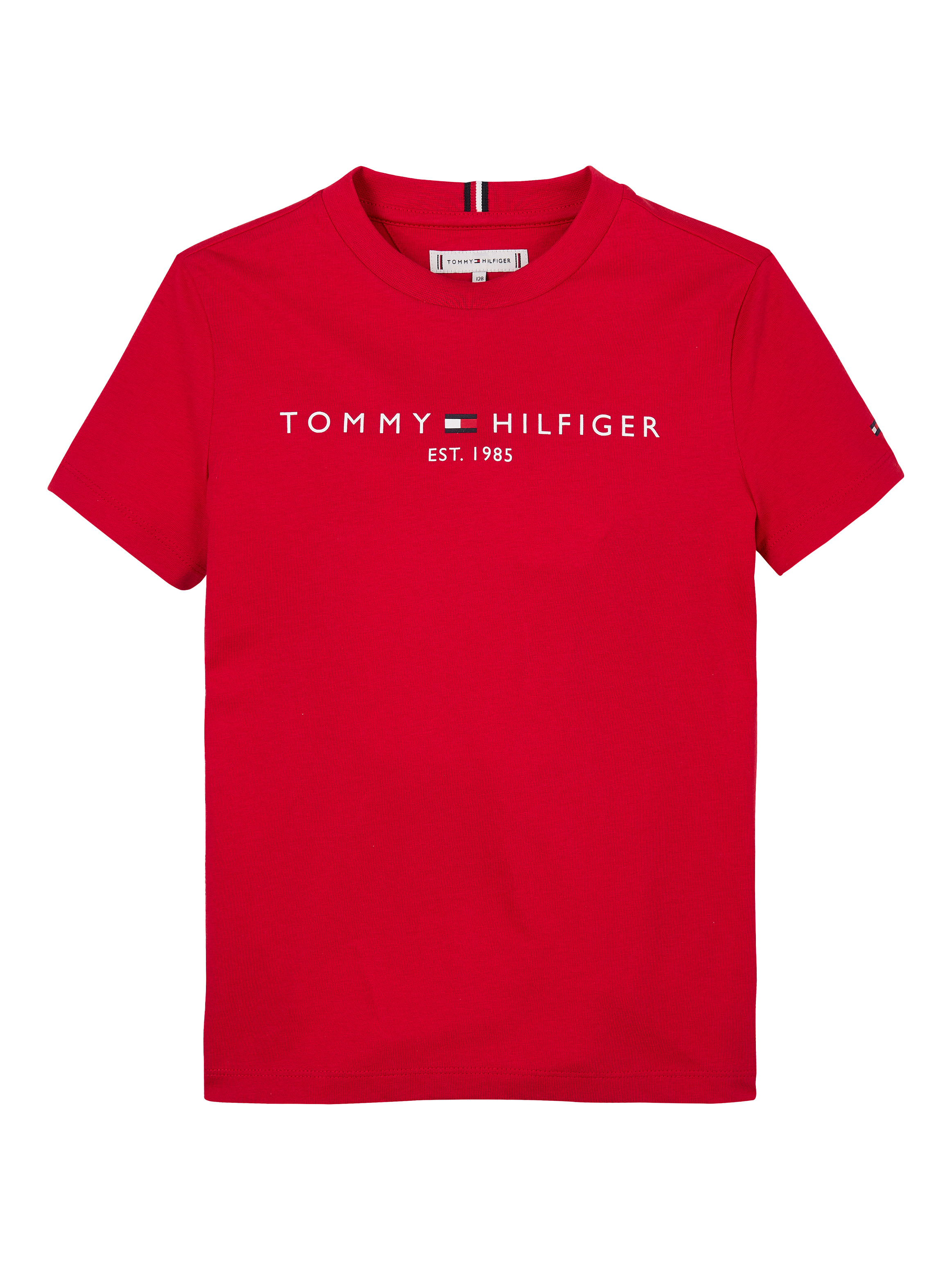 Kids Unisex 3-7 Logo Crew Neck T-Shirt | T-Shirts | Tommy Kids