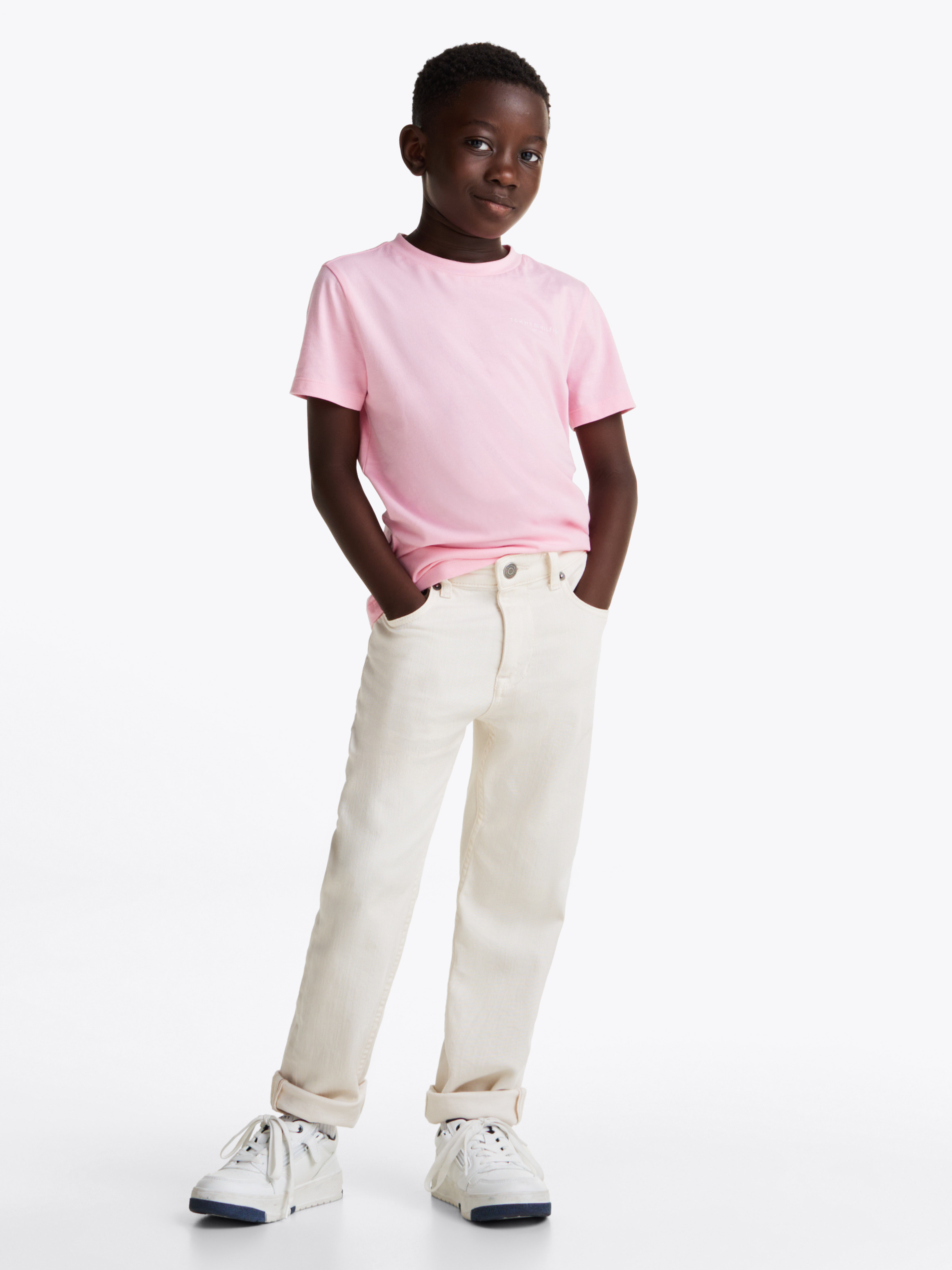 Tシャツ・カットソー Supreme Crew 96 T-Shirt Light Pink J0300-playera-pc-cr-mc-joven-