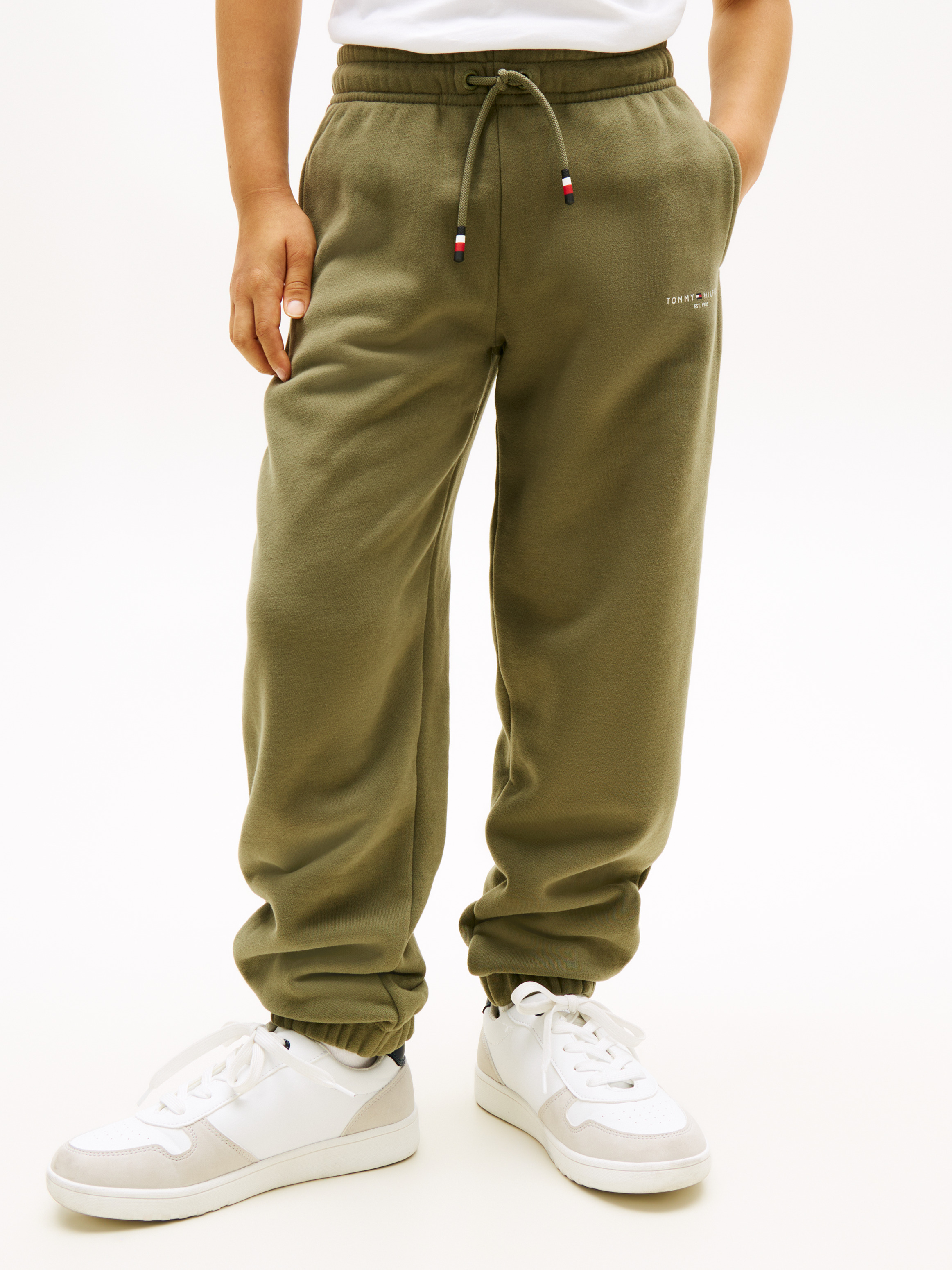 Kids Unisex 8-16 Brushed Fleece Regular Joggers