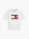 Kids Unisex 3-7 Peanuts Flag Graphic Jersey T-Shirt