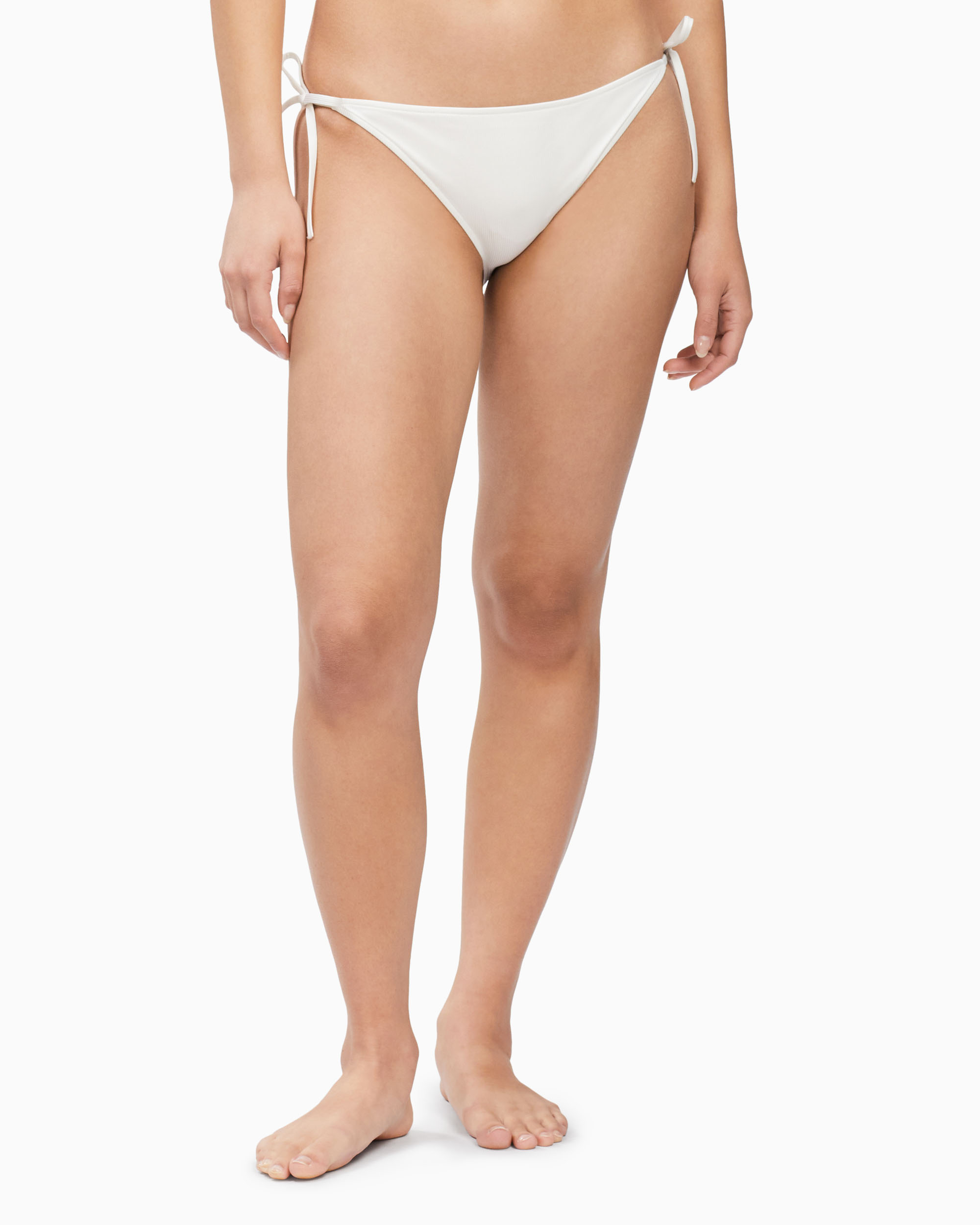 calvin klein white bikini bottoms