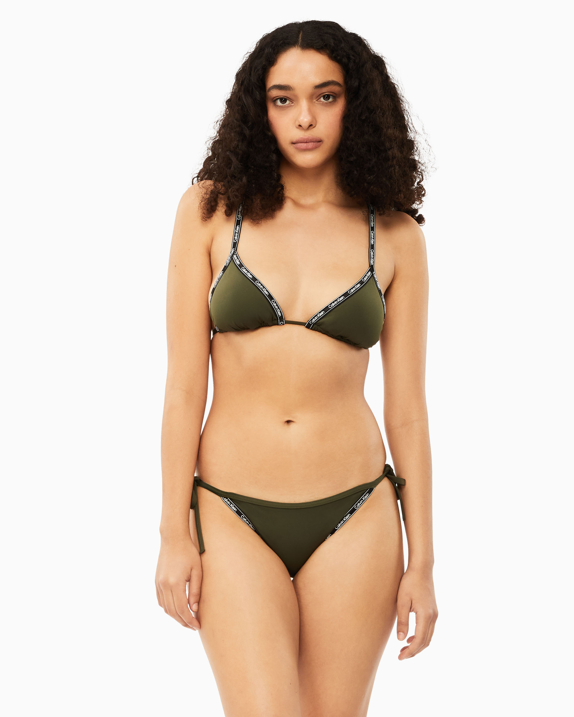 Calvin klein 2024 bikini green