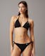 CK Monogram Tie Side Bikini Bottoms