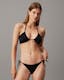 CK Monogram Texture Tie Side Bikini Bottoms