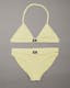 CK Monogram Girls Triangle Bikini Set