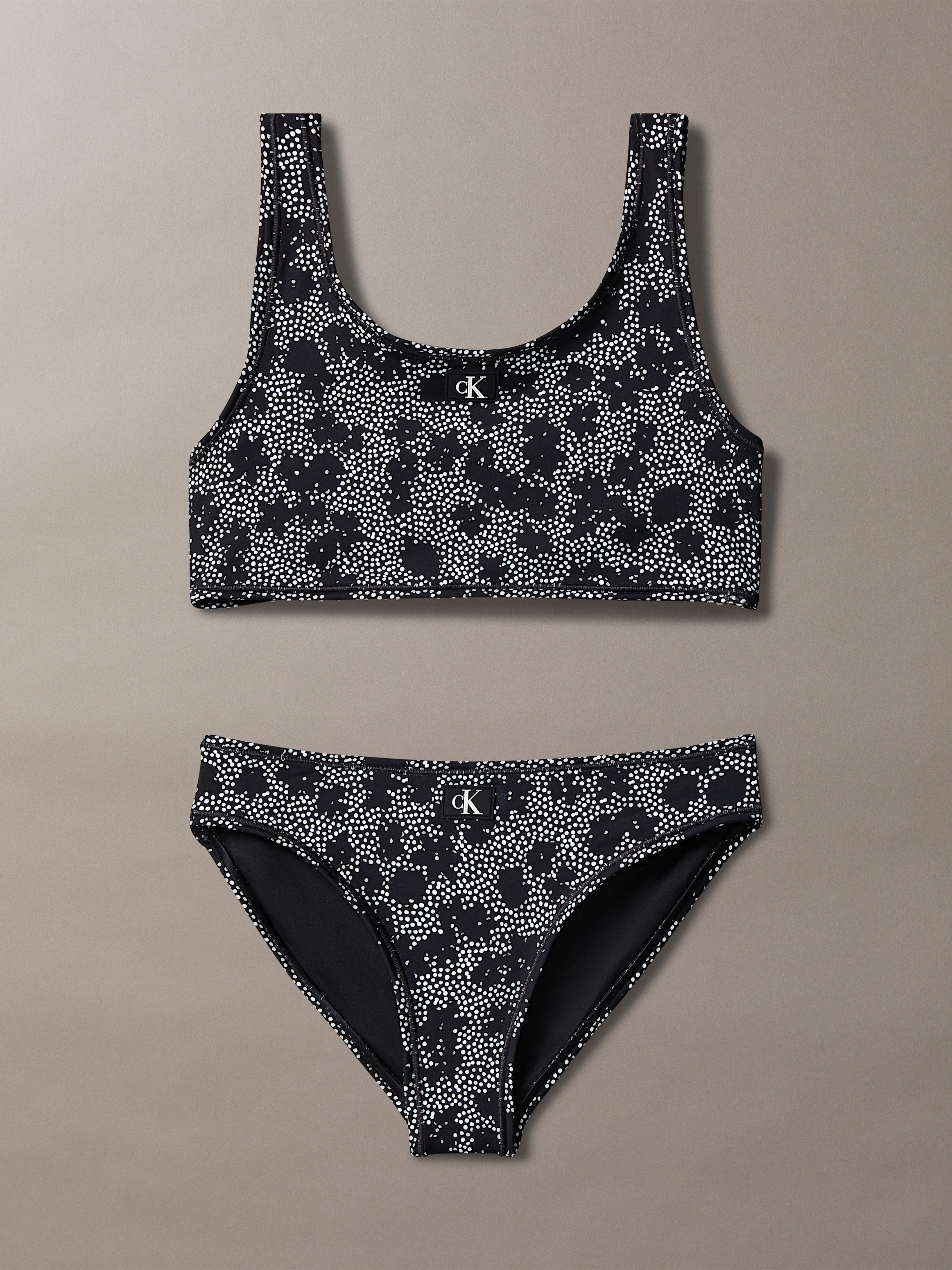 BLACK FLORAL AOP