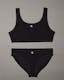 CK Monogram Girls Bralette Bikini Set