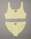 CK Monogram Girls Bralette Bikini Set