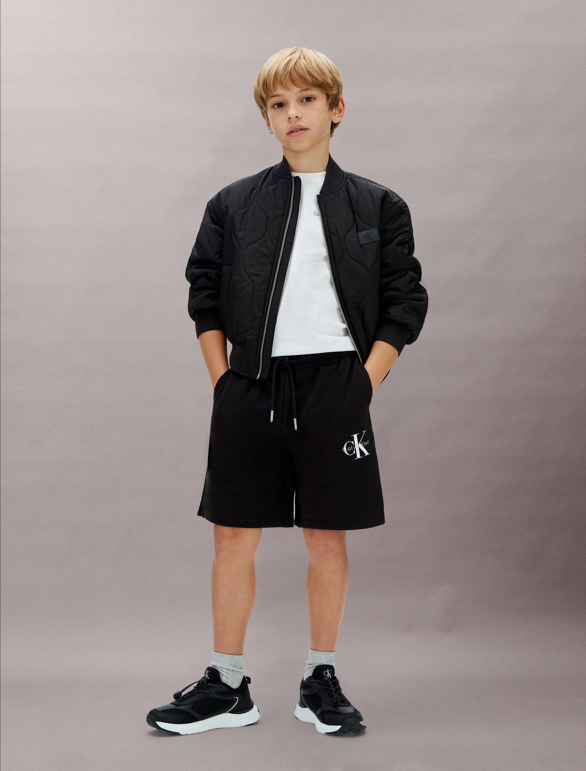 Kids Unisex Relaxed Jogging Shorts