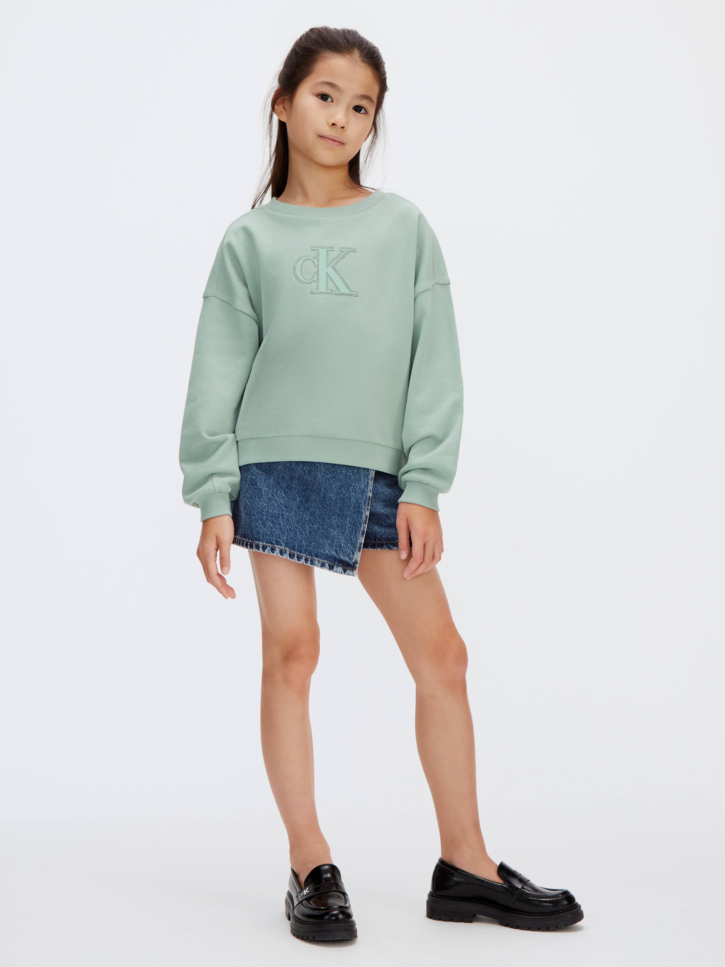 Girls Boxy Sweatshirt