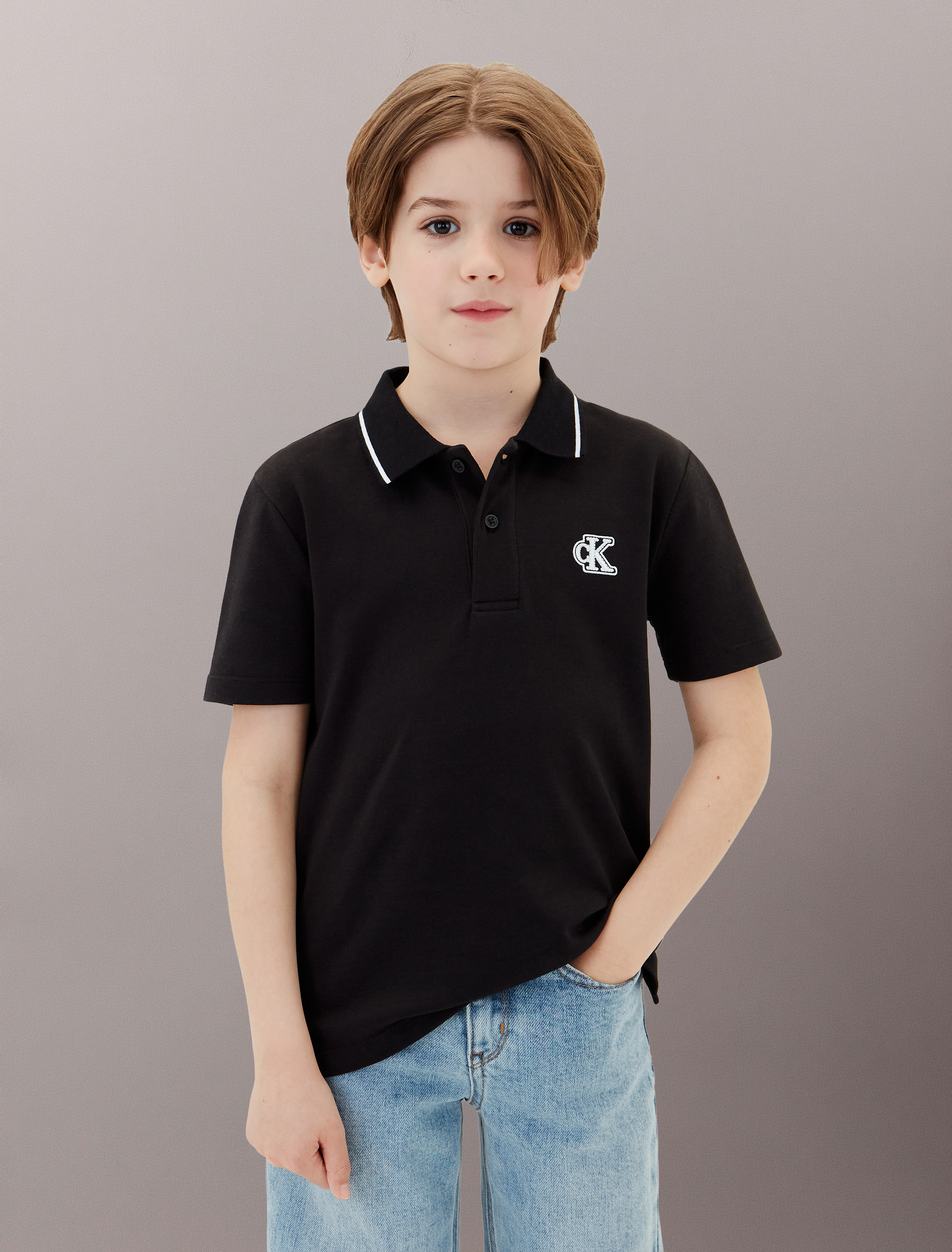 Boys Tipping Polo Shirt