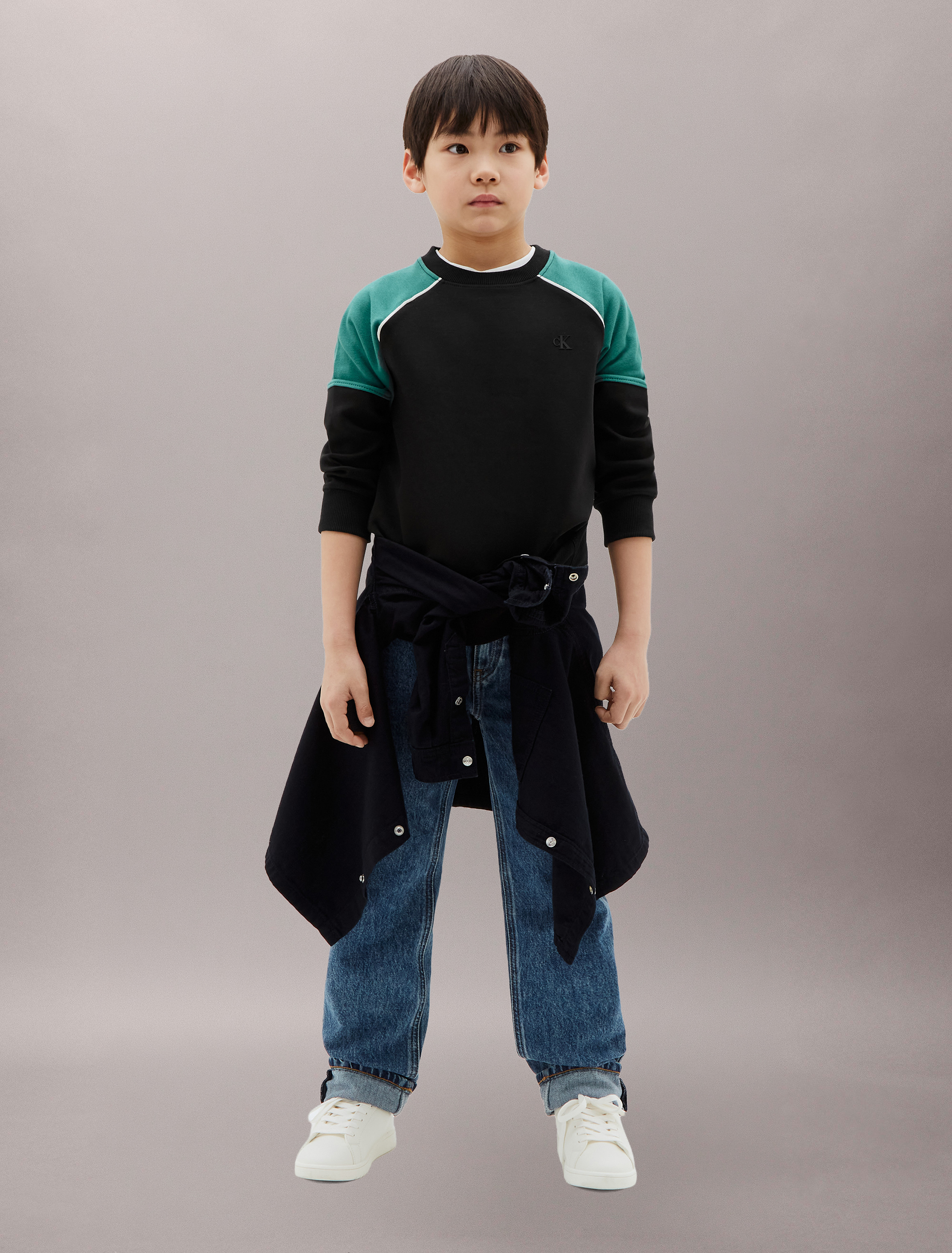Boys Colour Block Sweatshirt